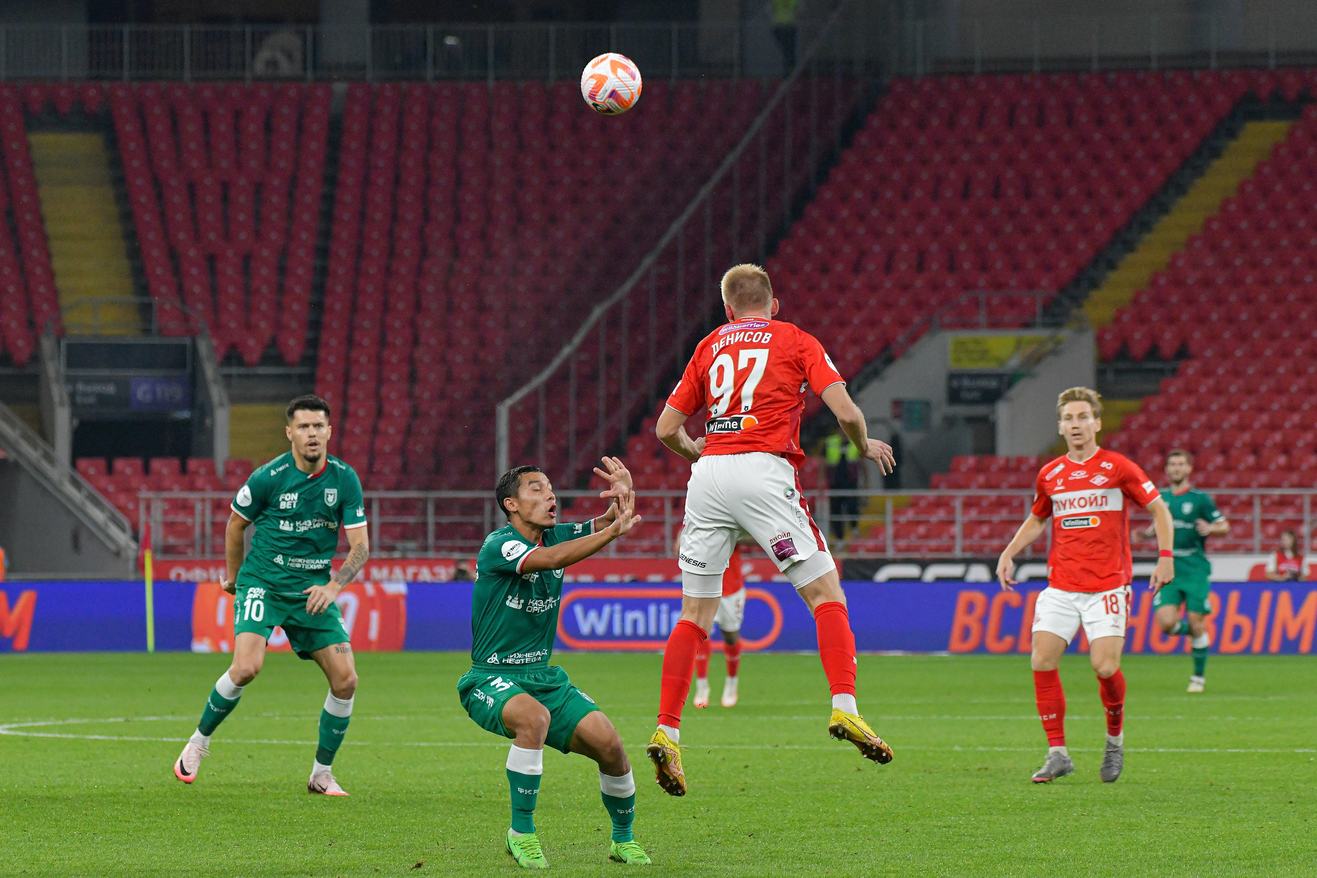 ФК «Спартак-Москва» — ФК «Рубин» 》1:0《 Чемпионат России по футболу. Российская Премьер-Лига. 7 тур. 31.08.2024 «Лукойл Арена» г. Москва. Свой взгляд через объектив