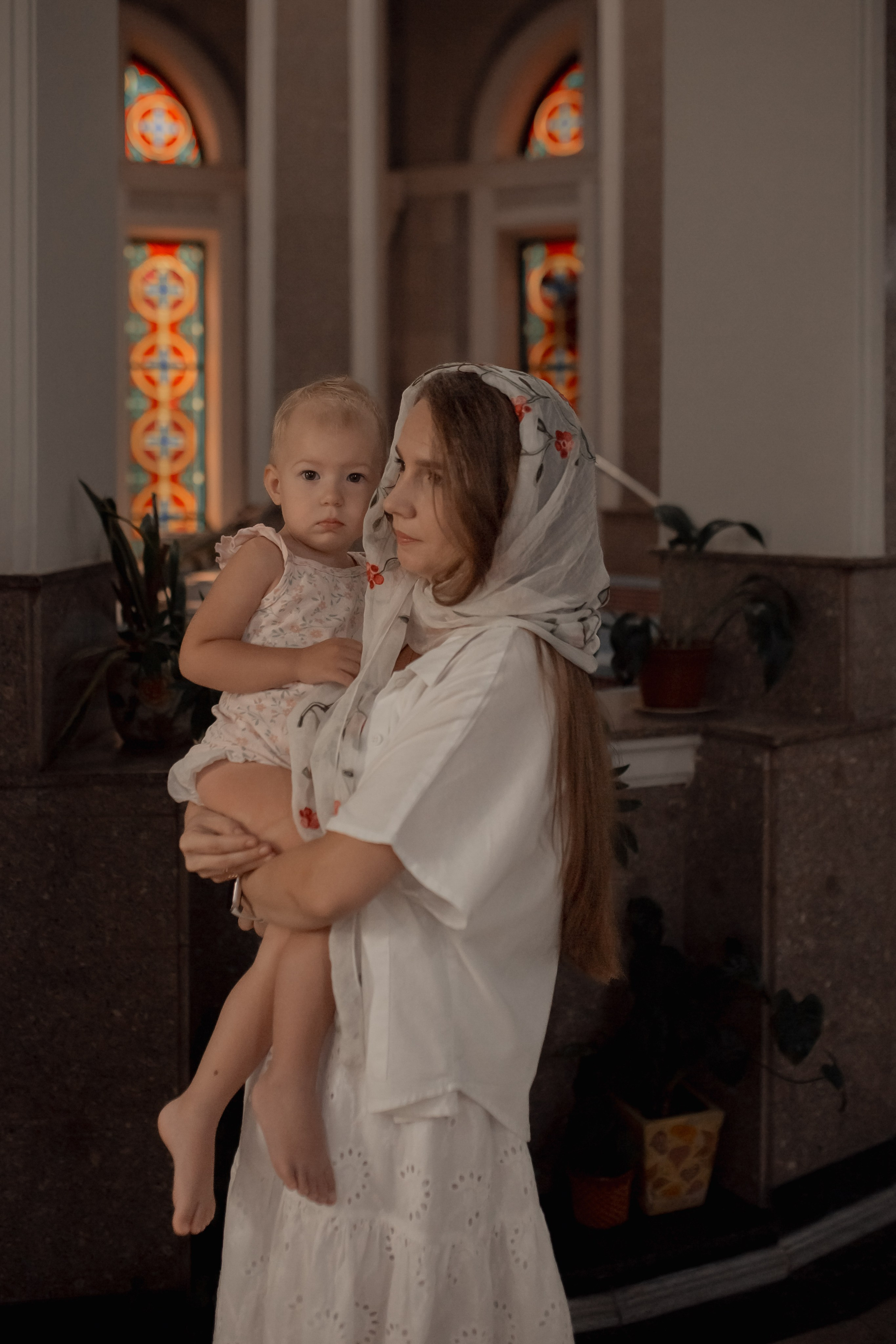 Крещение Алисы и Ксении. Фотограф на Крещение и Венчание в Ташкенте