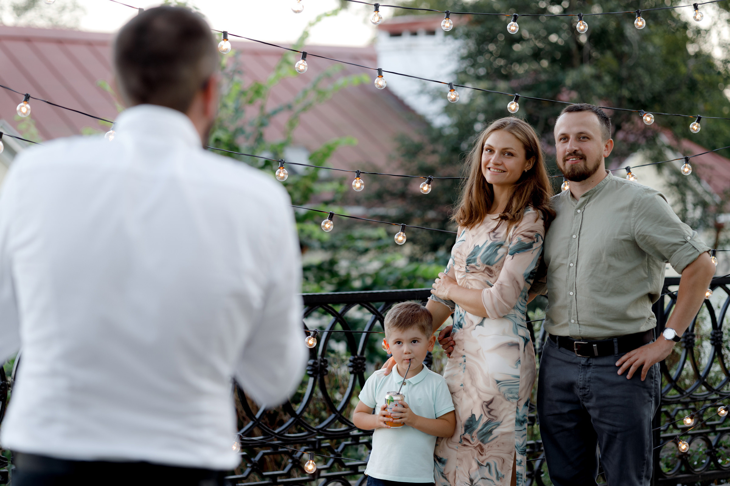 Лера и Сергей. Свадебный ужин при свечах. Свадебный фотограф Аня Милграм