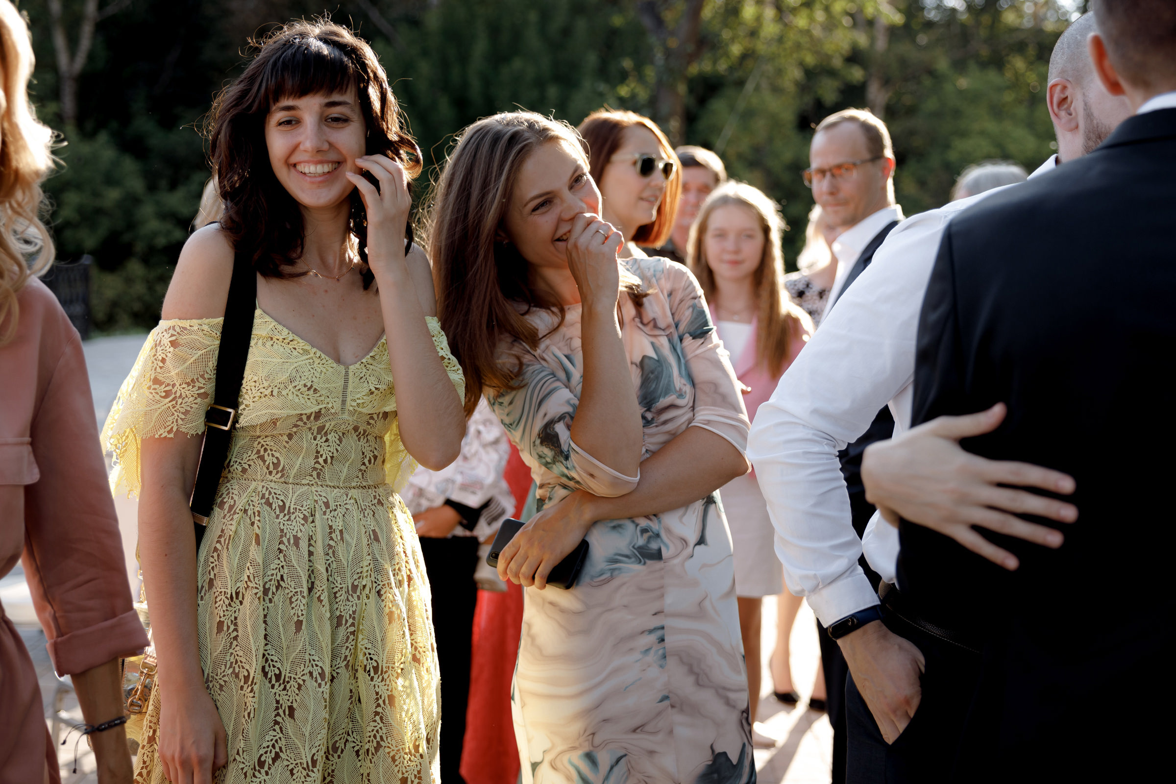 Лера и Сергей. Свадебный ужин при свечах. Свадебный фотограф Аня Милграм