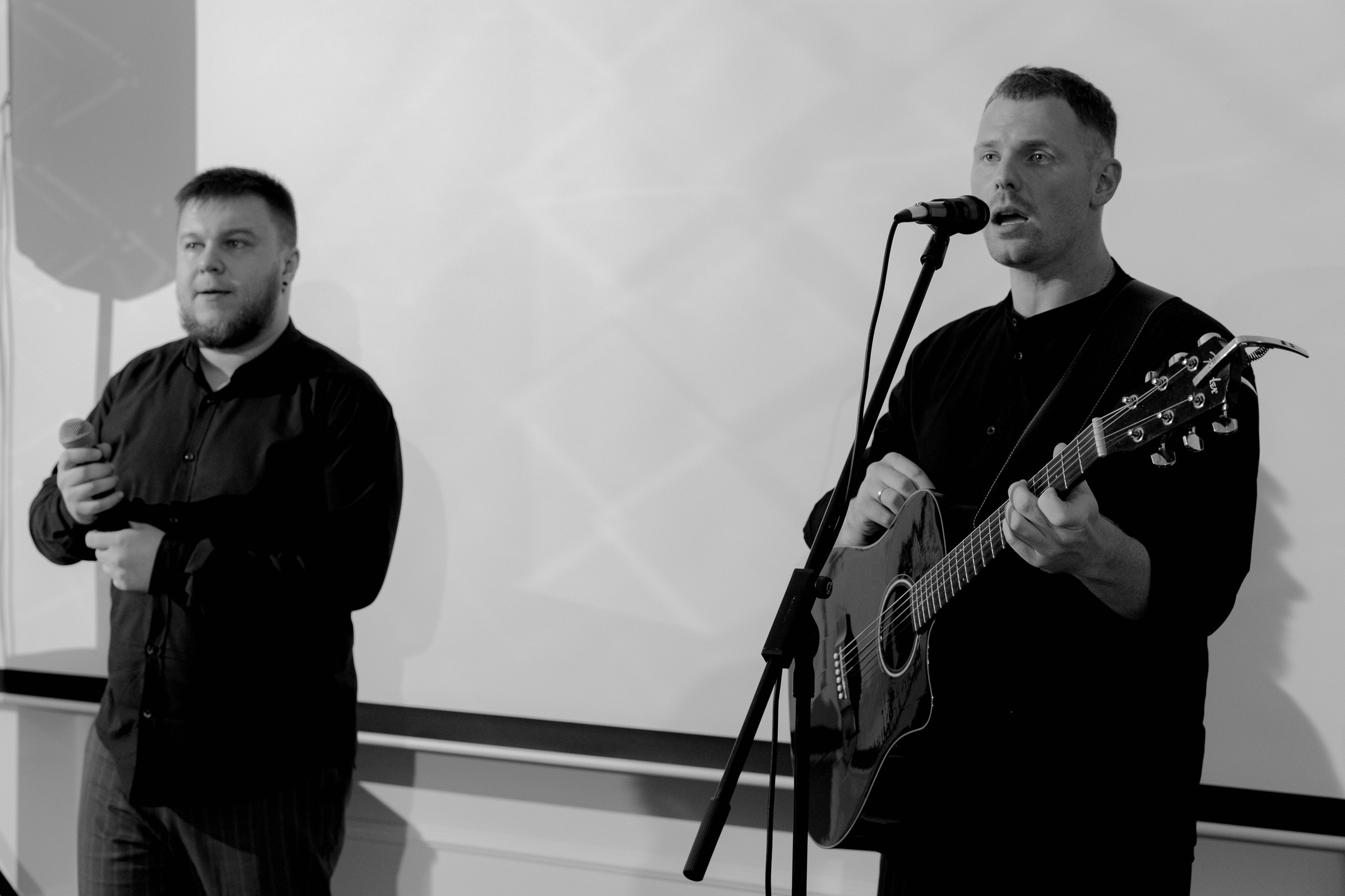 Лера и Сергей. Свадебный ужин при свечах. Свадебный фотограф Аня Милграм