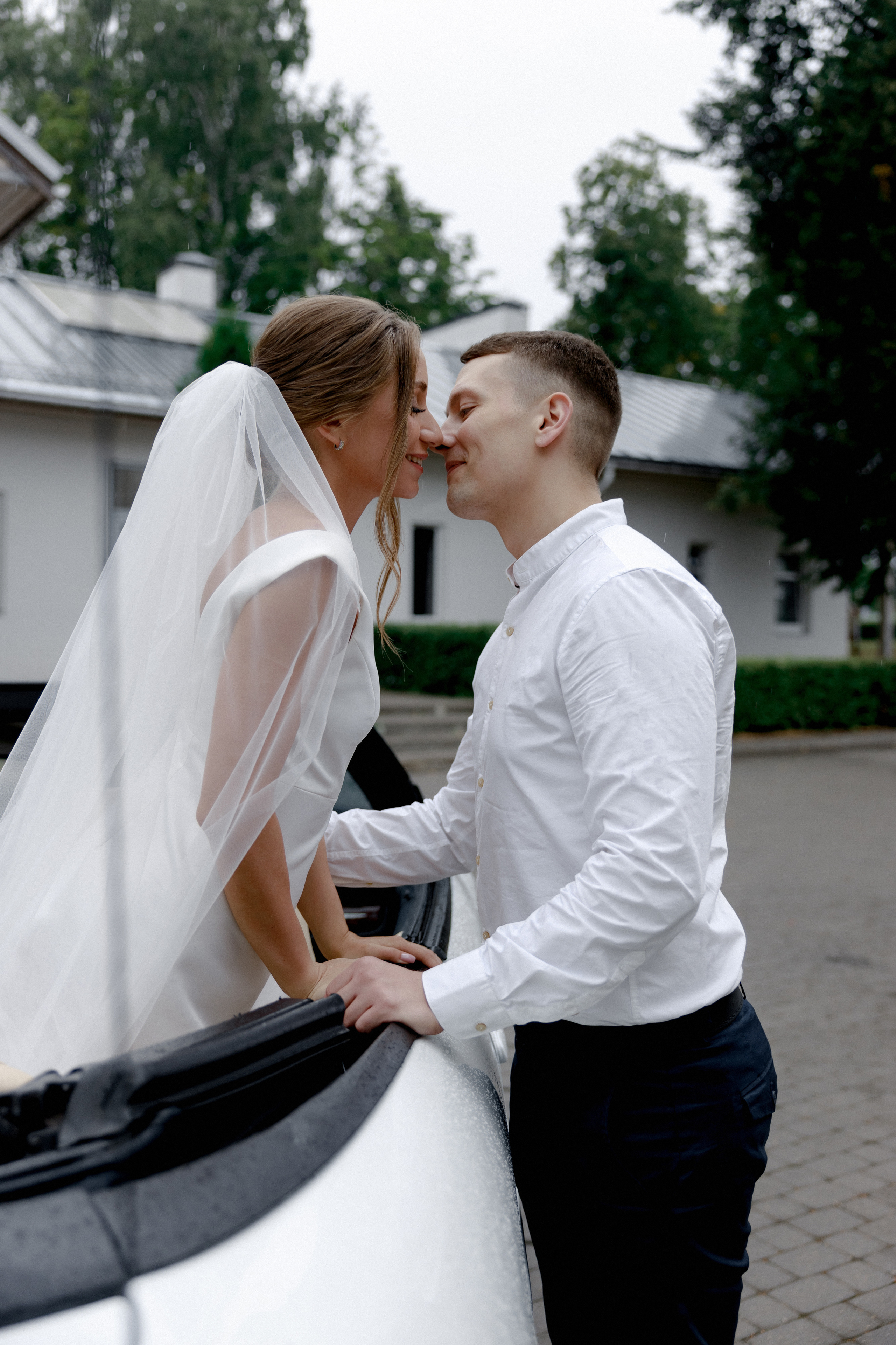 свадебная фотосессия в кабриолете