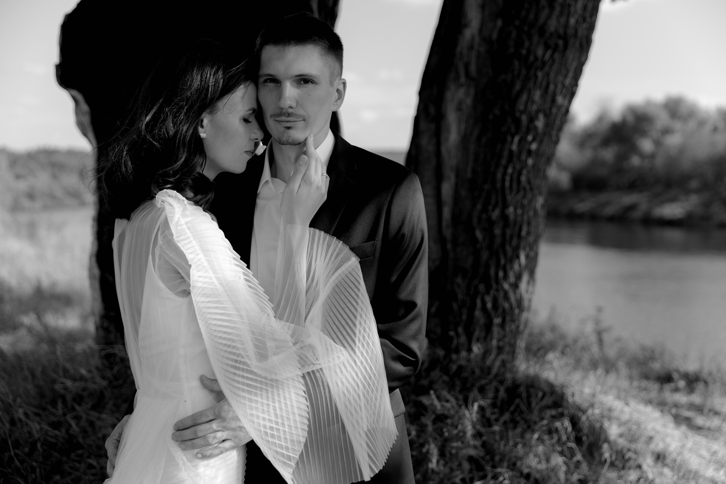 Лера и Сергей. Свадебный ужин при свечах. Свадебный фотограф Аня Милграм