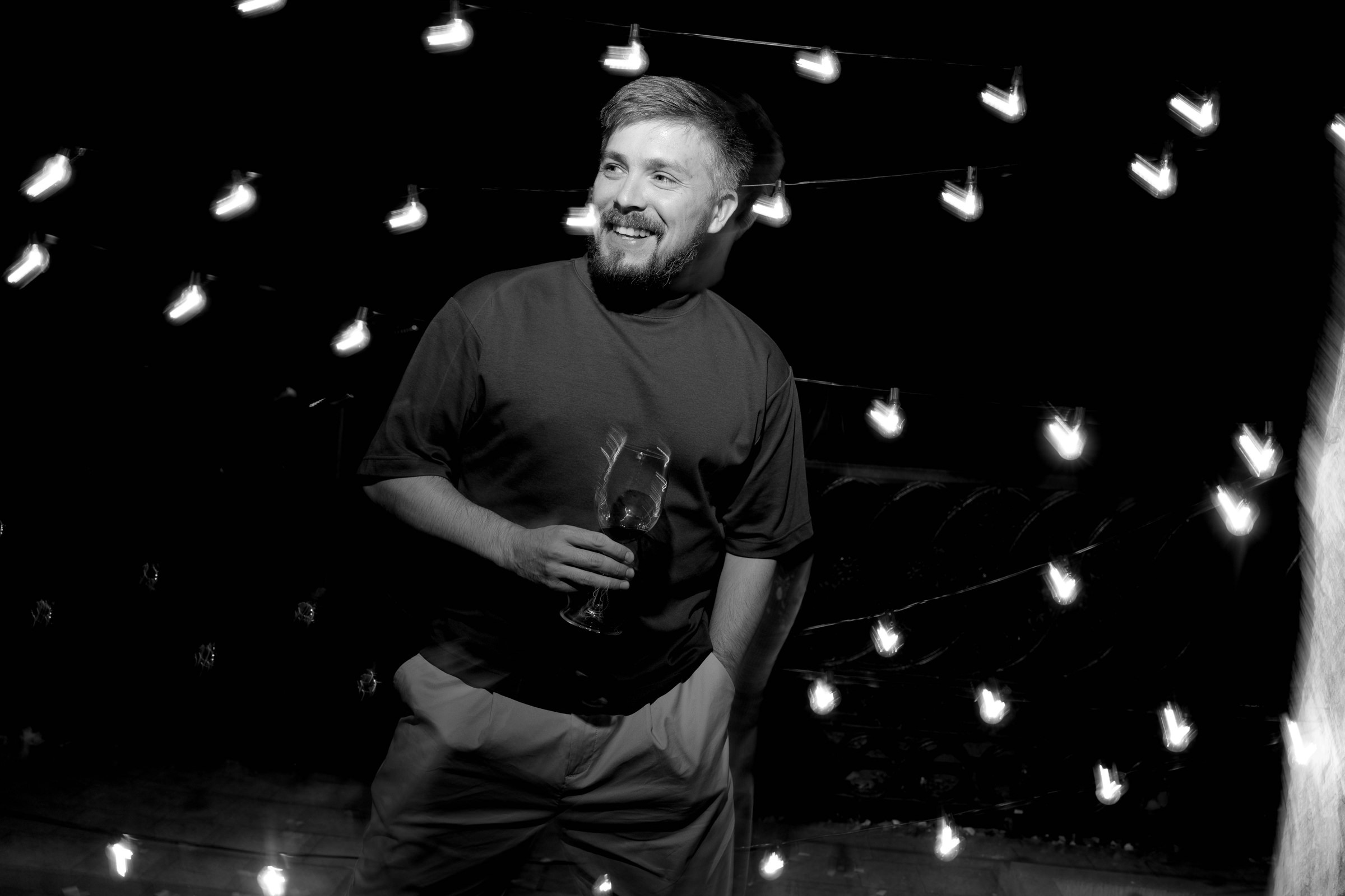 Лера и Сергей. Свадебный ужин при свечах. Свадебный фотограф Аня Милграм