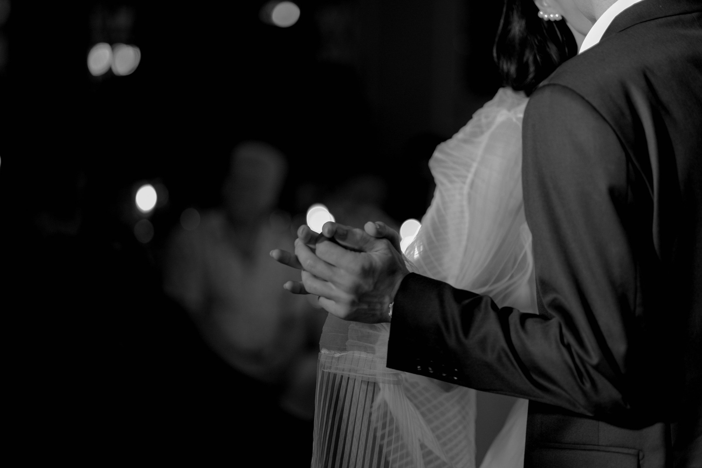 Лера и Сергей. Свадебный ужин при свечах. Свадебный фотограф Аня Милграм