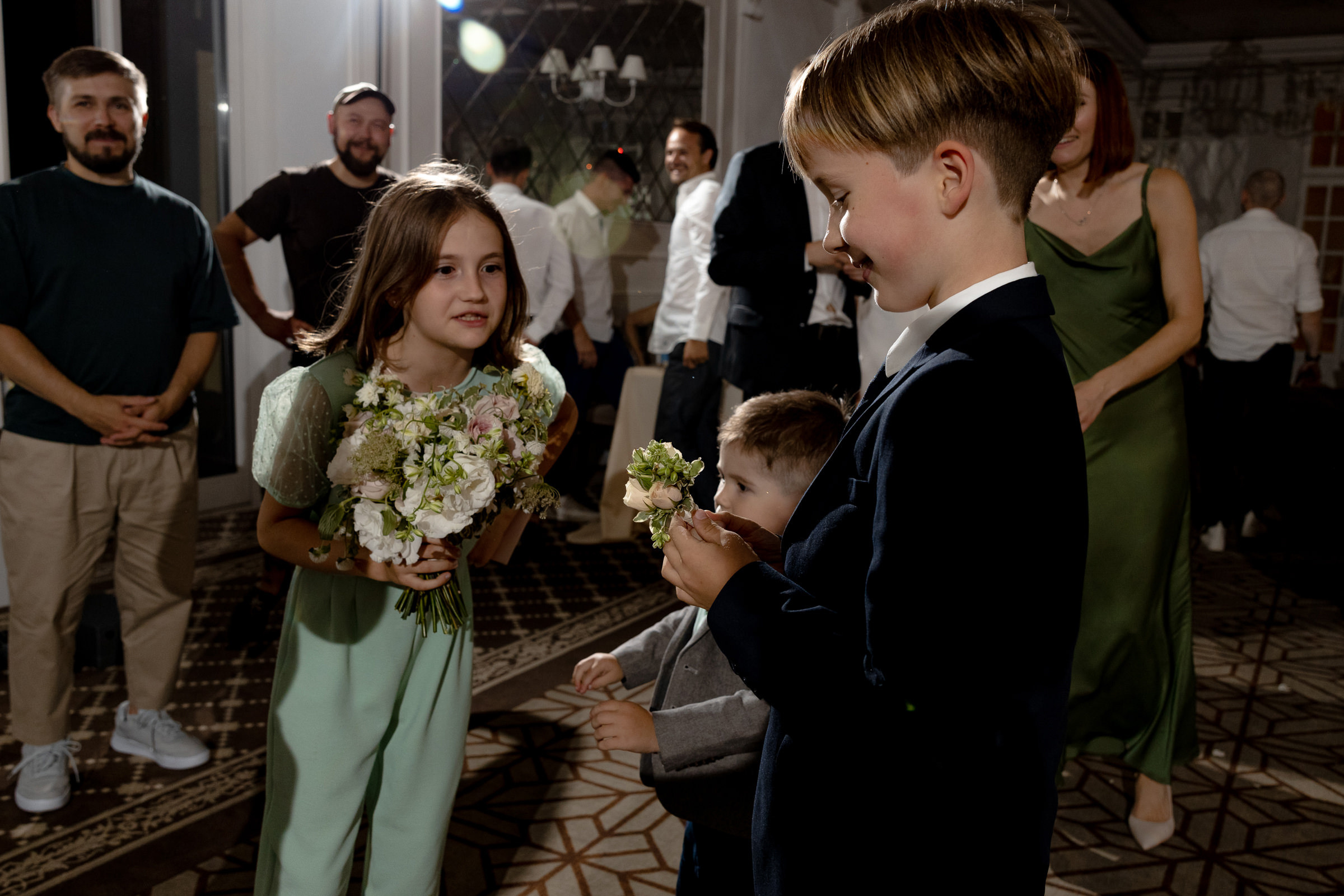 Лера и Сергей. Свадебный ужин при свечах. Свадебный фотограф Аня Милграм