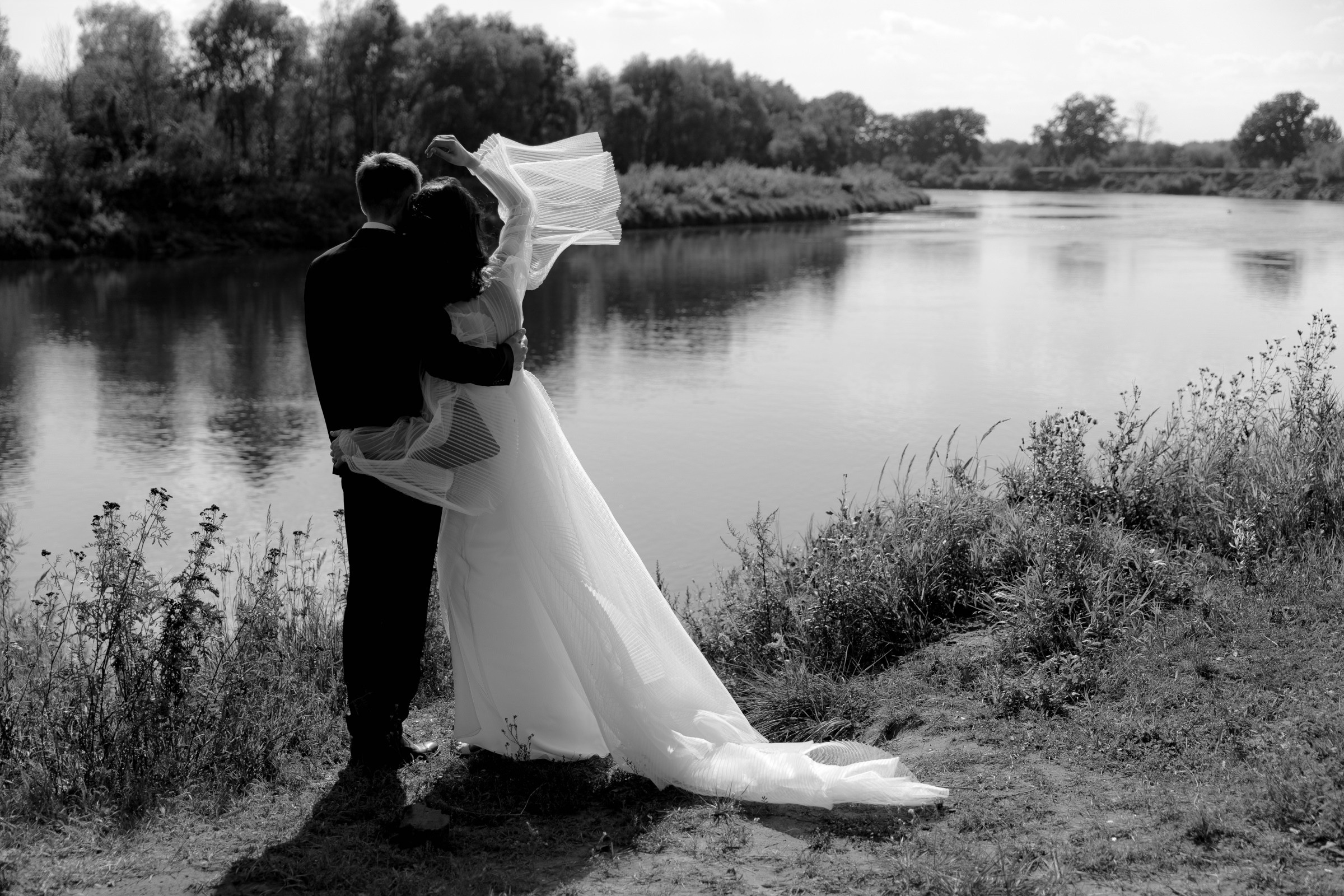 Лера и Сергей. Свадебный ужин при свечах. Свадебный фотограф Аня Милграм