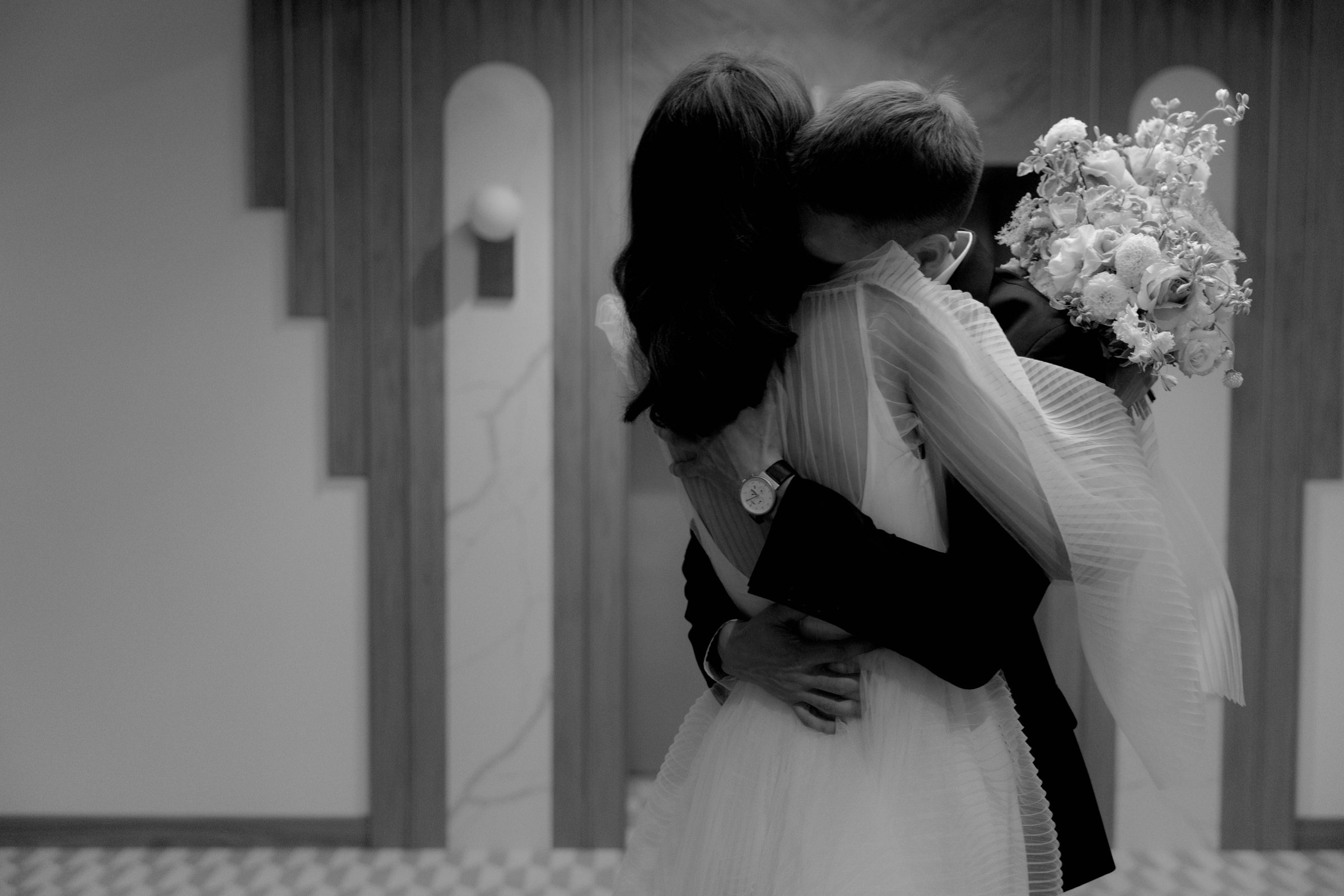 Лера и Сергей. Свадебный ужин при свечах. Свадебный фотограф Аня Милграм