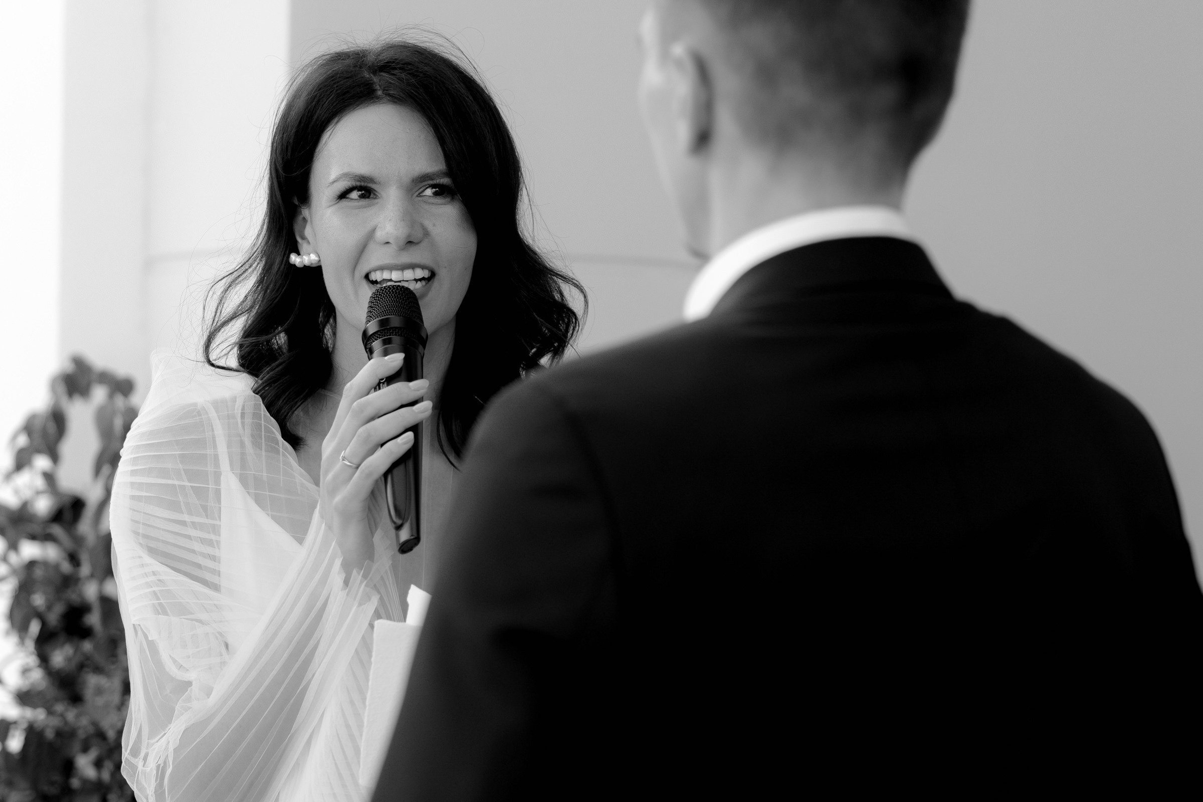 Лера и Сергей. Свадебный ужин при свечах. Свадебный фотограф Аня Милграм