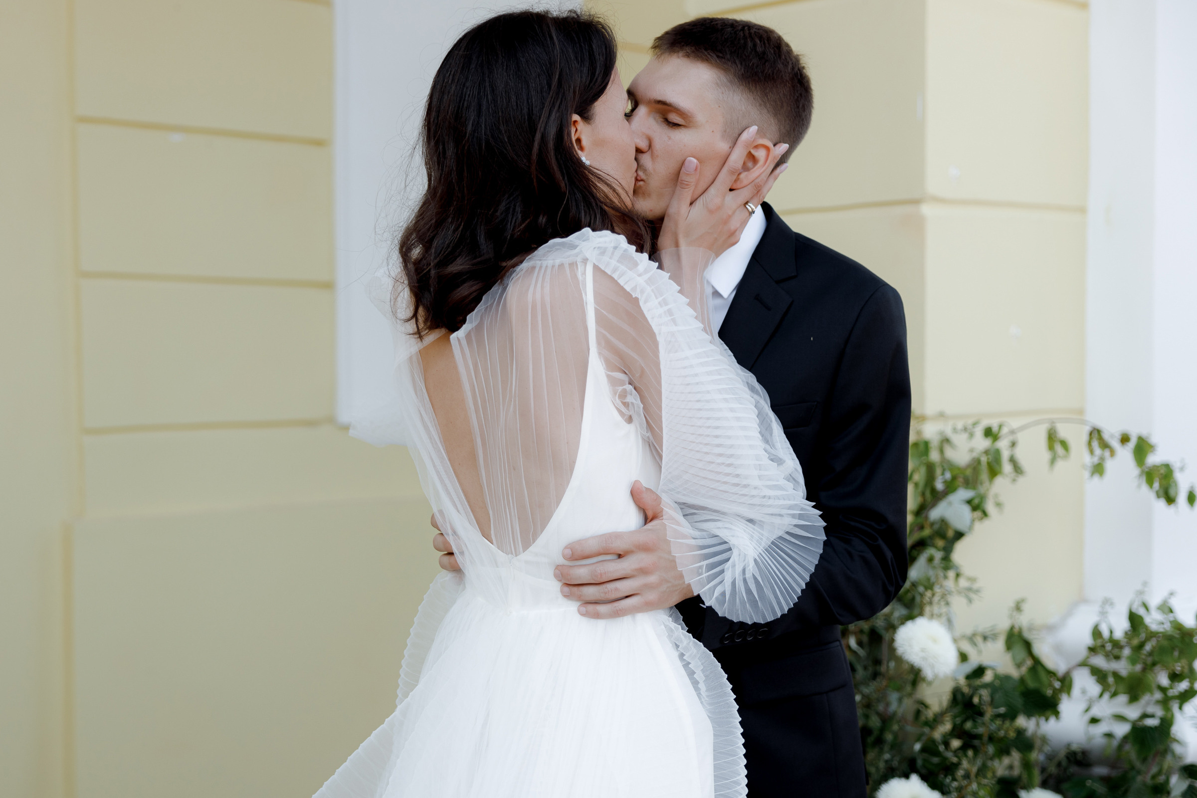 Лера и Сергей. Свадебный ужин при свечах. Свадебный фотограф Аня Милграм