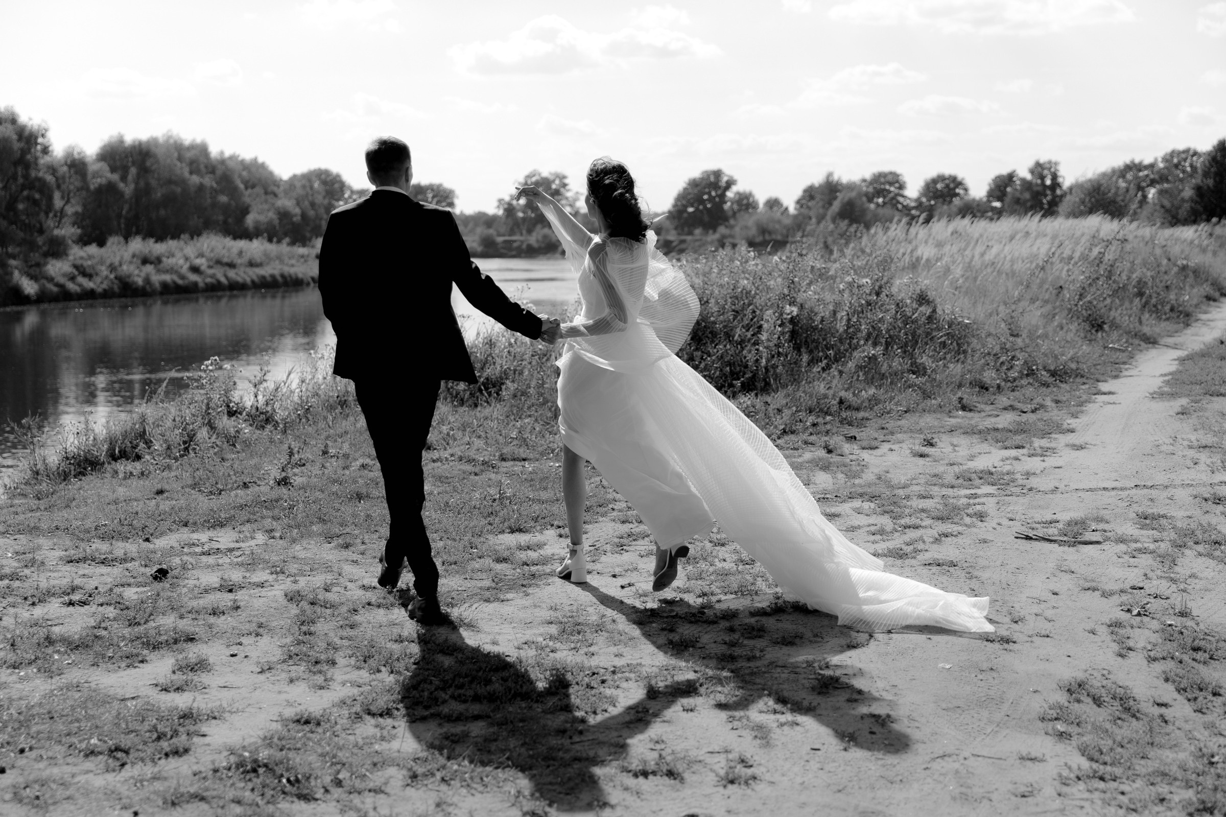 Лера и Сергей. Свадебный ужин при свечах. Свадебный фотограф Аня Милграм