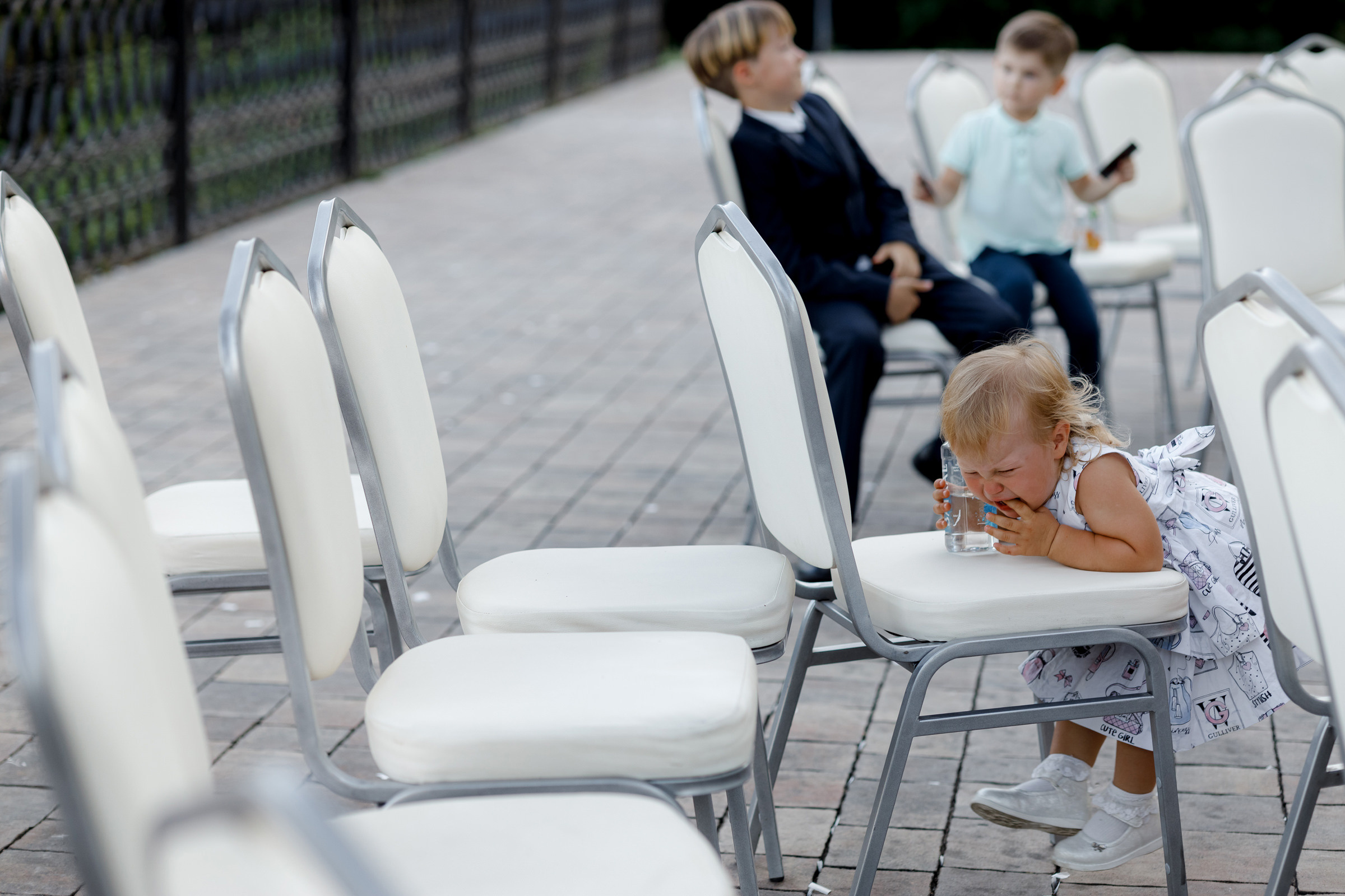 Лера и Сергей. Свадебный ужин при свечах. Свадебный фотограф Аня Милграм