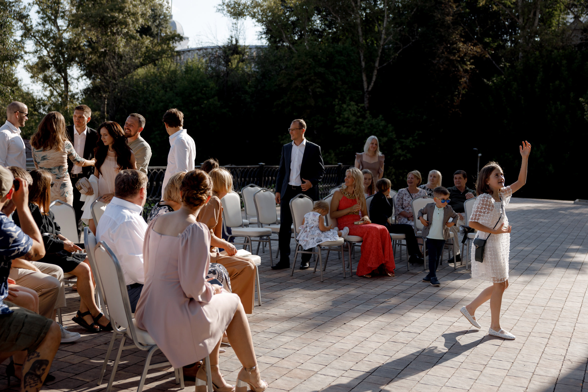 Лера и Сергей. Свадебный ужин при свечах. Свадебный фотограф Аня Милграм