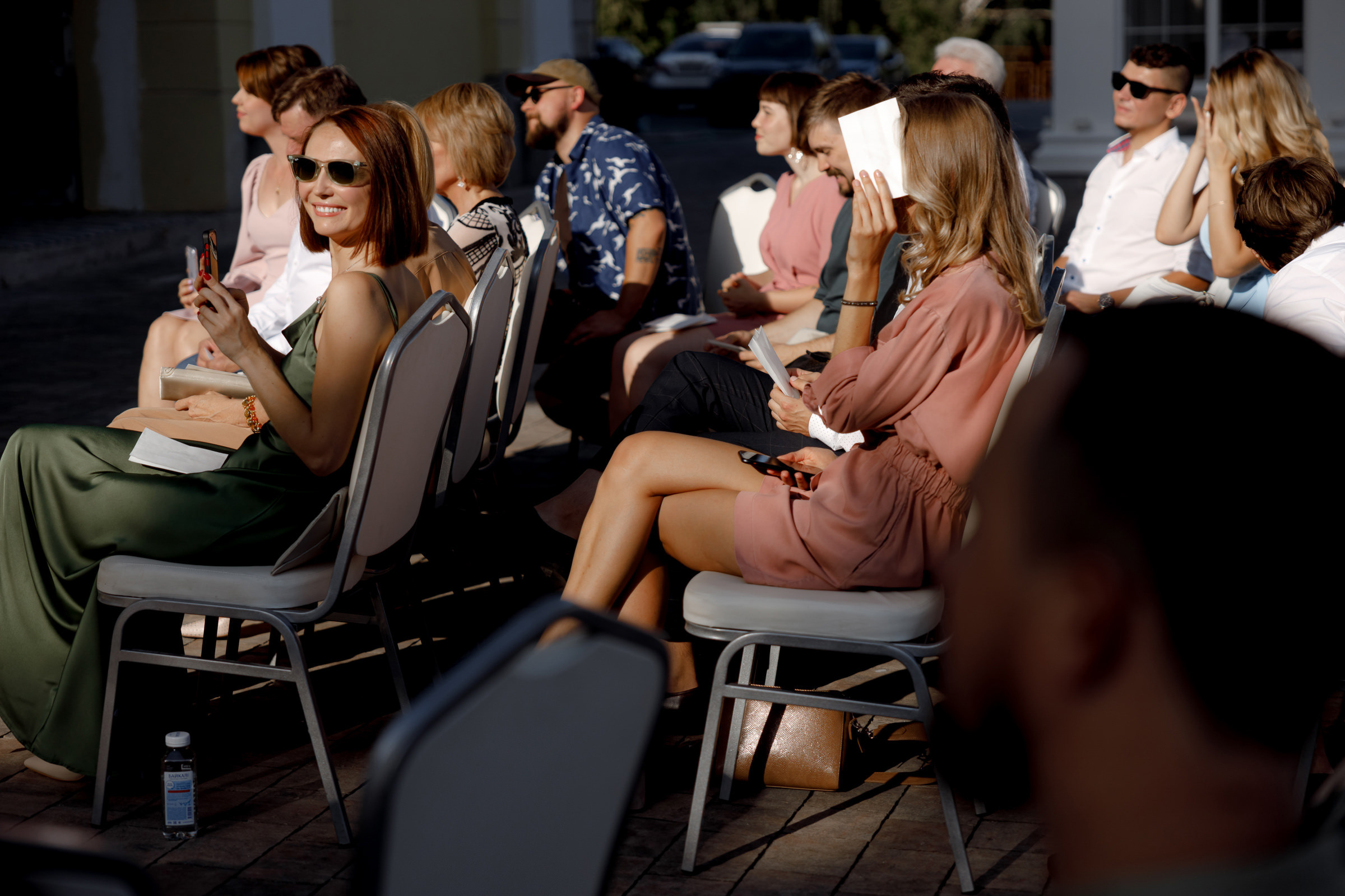 Лера и Сергей. Свадебный ужин при свечах. Свадебный фотограф Аня Милграм