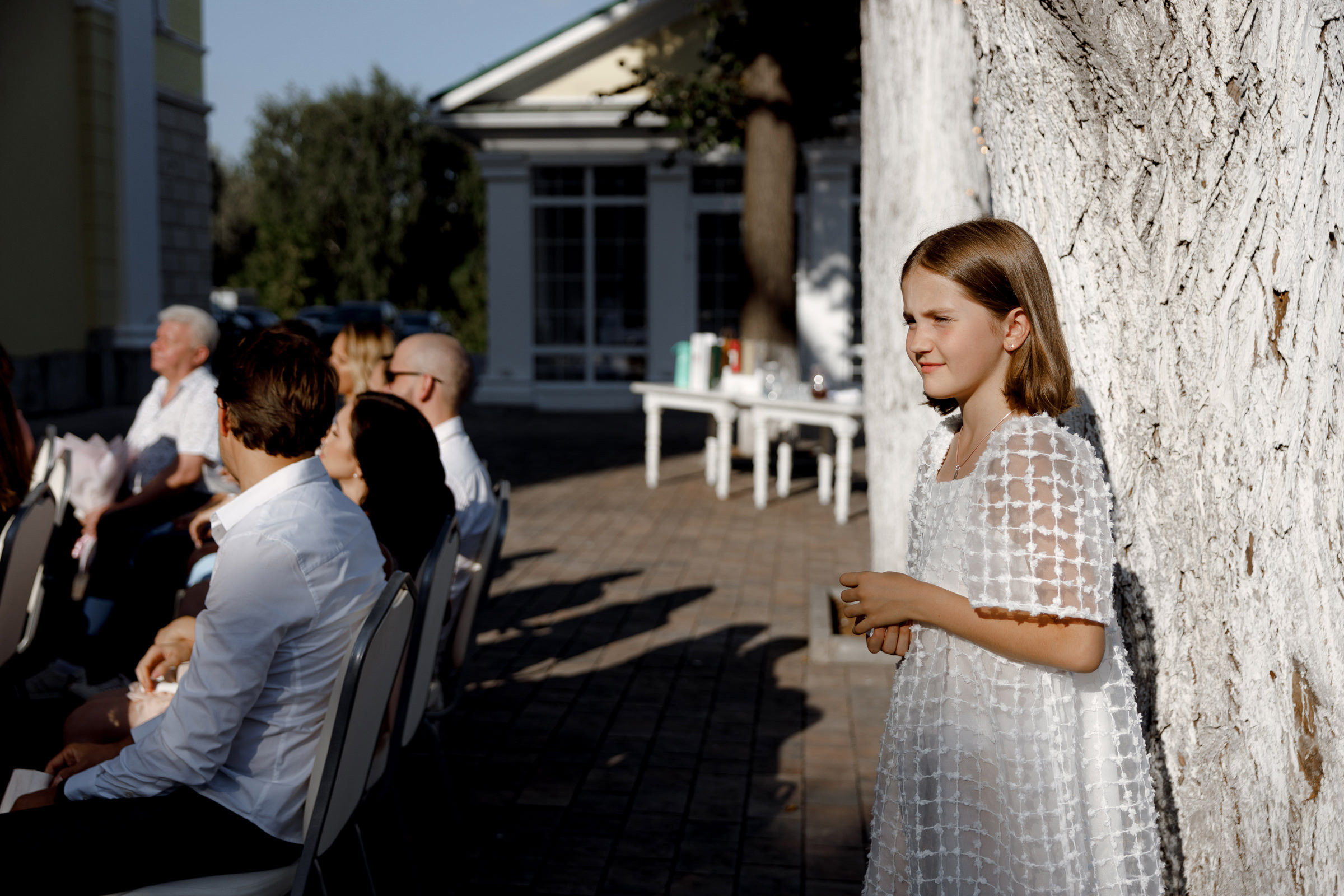 Лера и Сергей. Свадебный ужин при свечах. Свадебный фотограф Аня Милграм