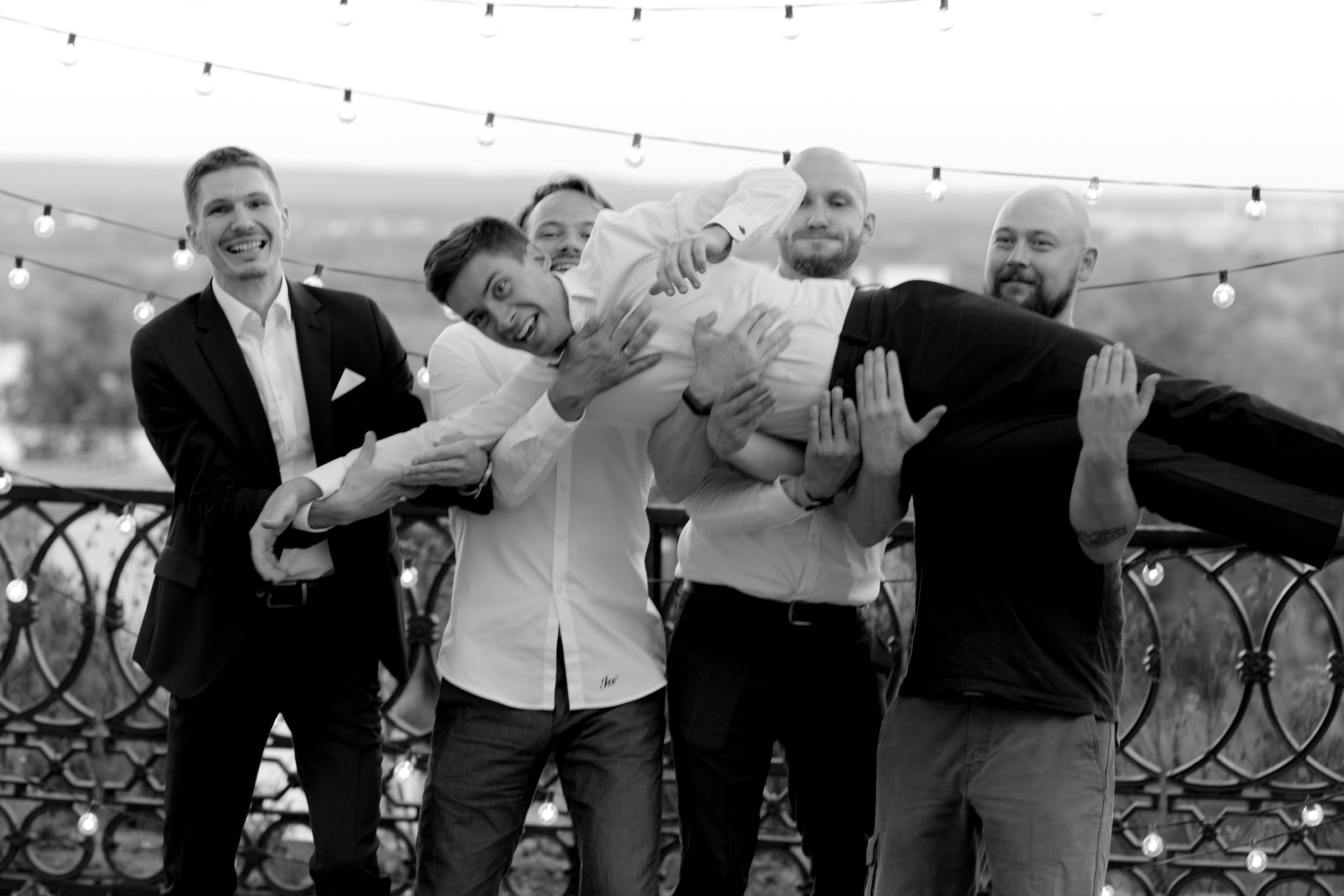 Лера и Сергей. Свадебный ужин при свечах. Свадебный фотограф Аня Милграм