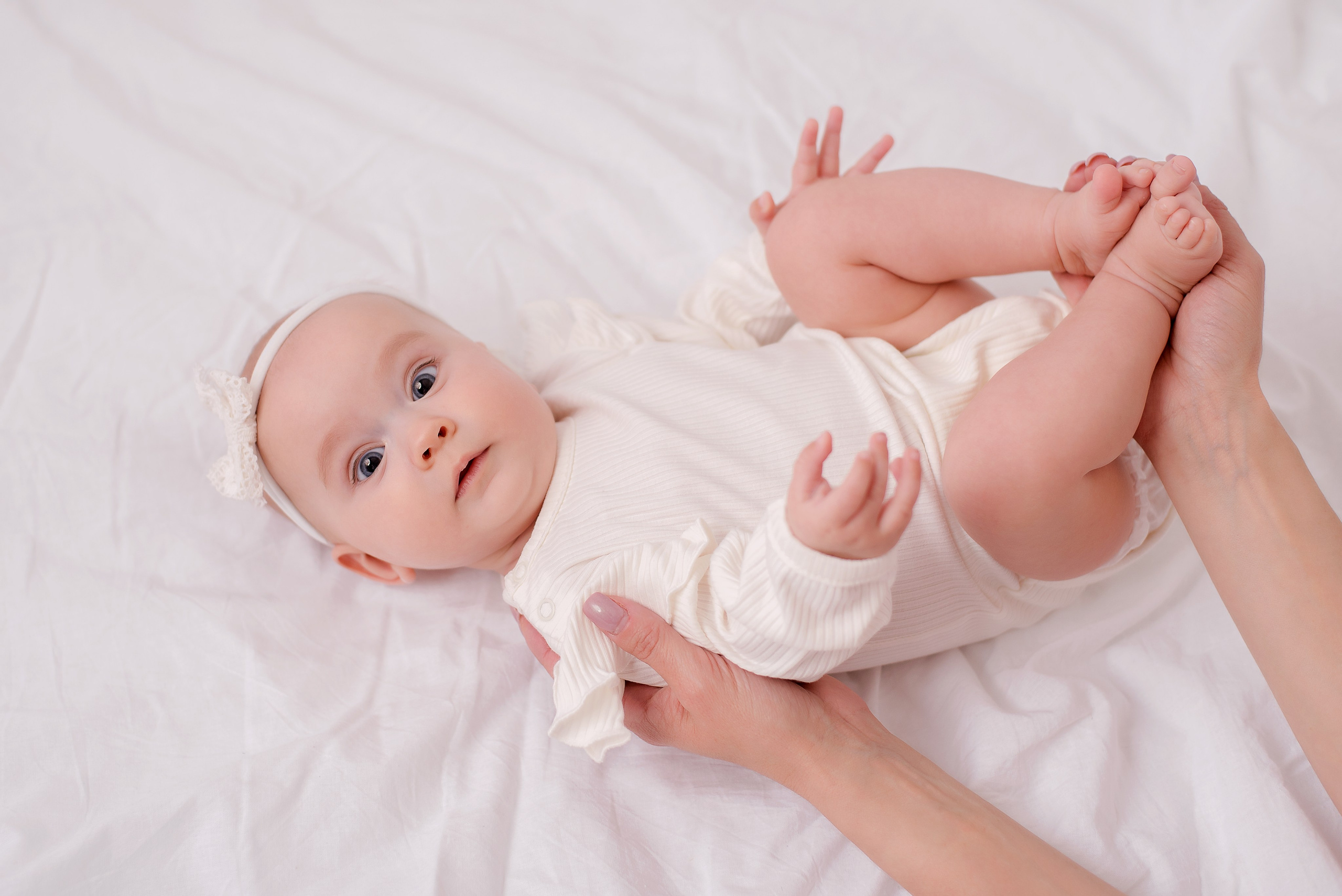 София 4 месяцев. Детский фотограф в Долгопрудном и Москве