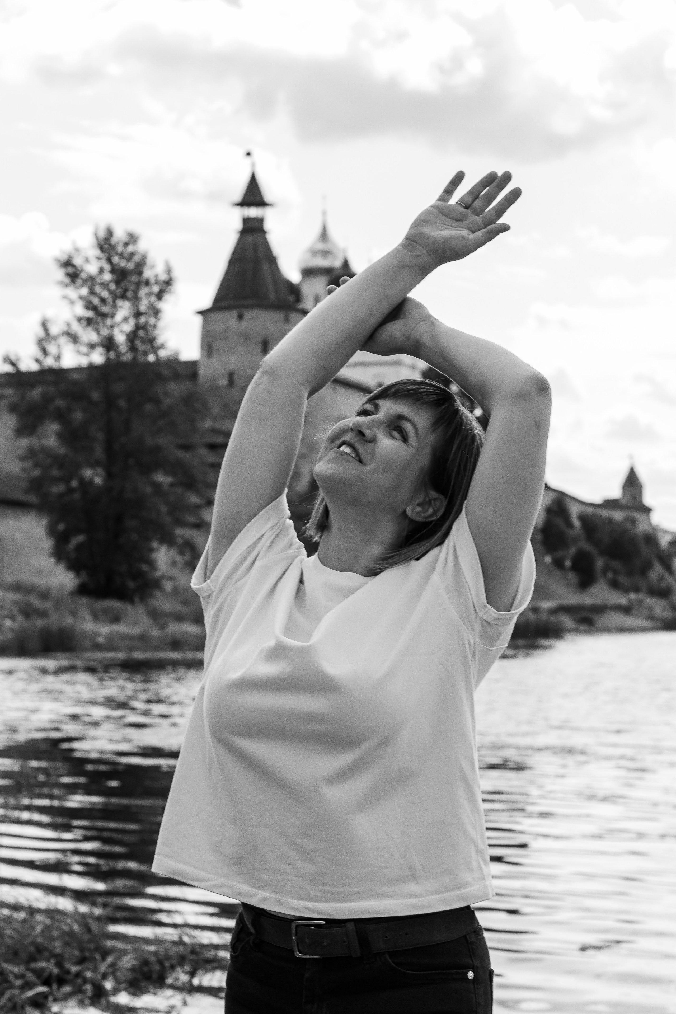 Семейная прогулка по Пскову. Фотограф Елена Зиновьева