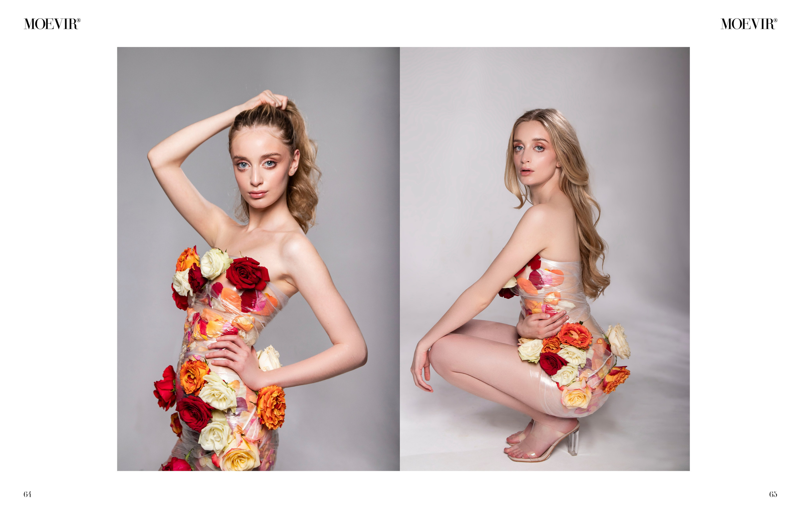 Нежные цветочные феи, публикация в MOEVIR magazine. Портретный фотограф в Санкт-Петербурге Савельева Ольга