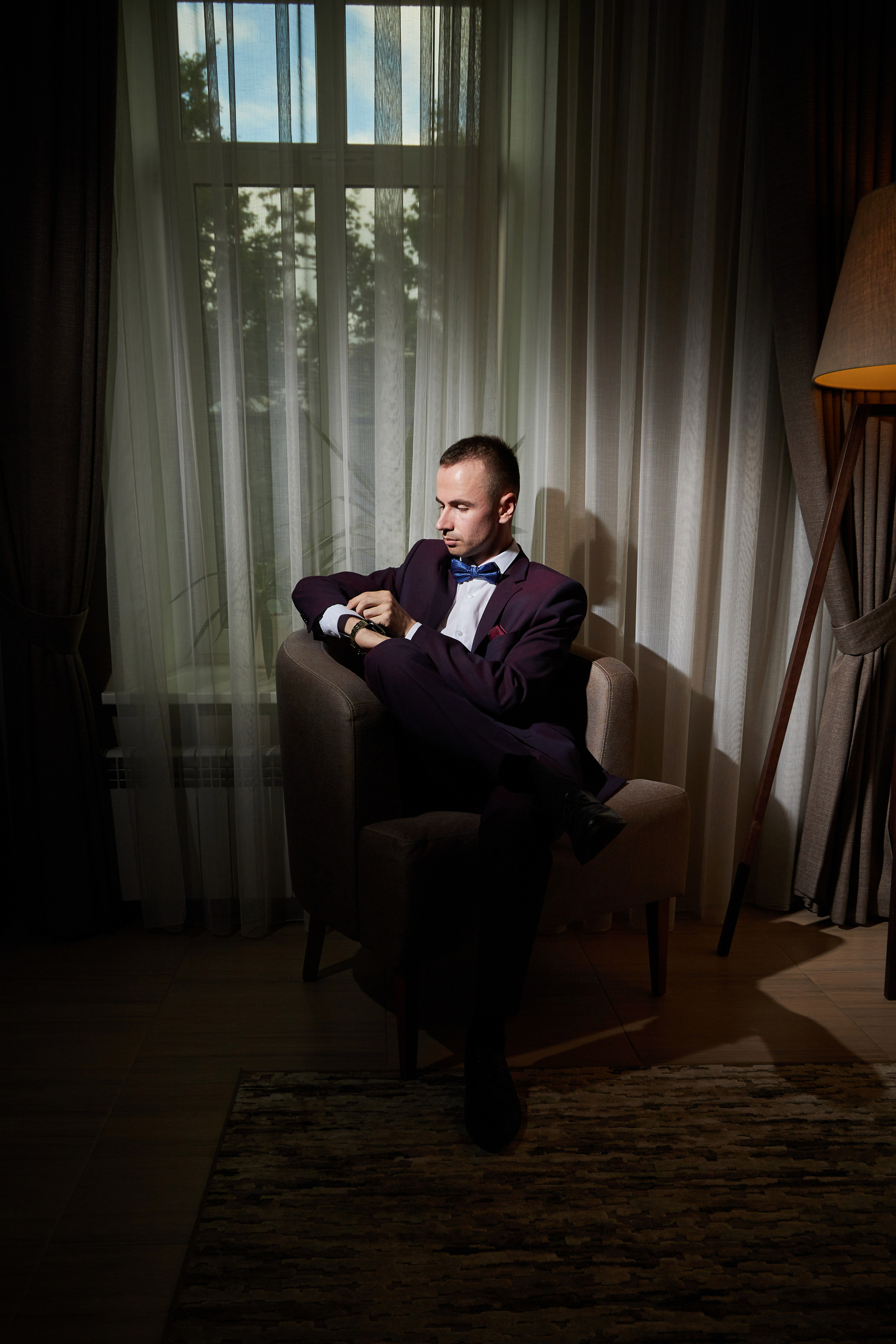 Мужской портрет. Фотограф Алексей Яковлев