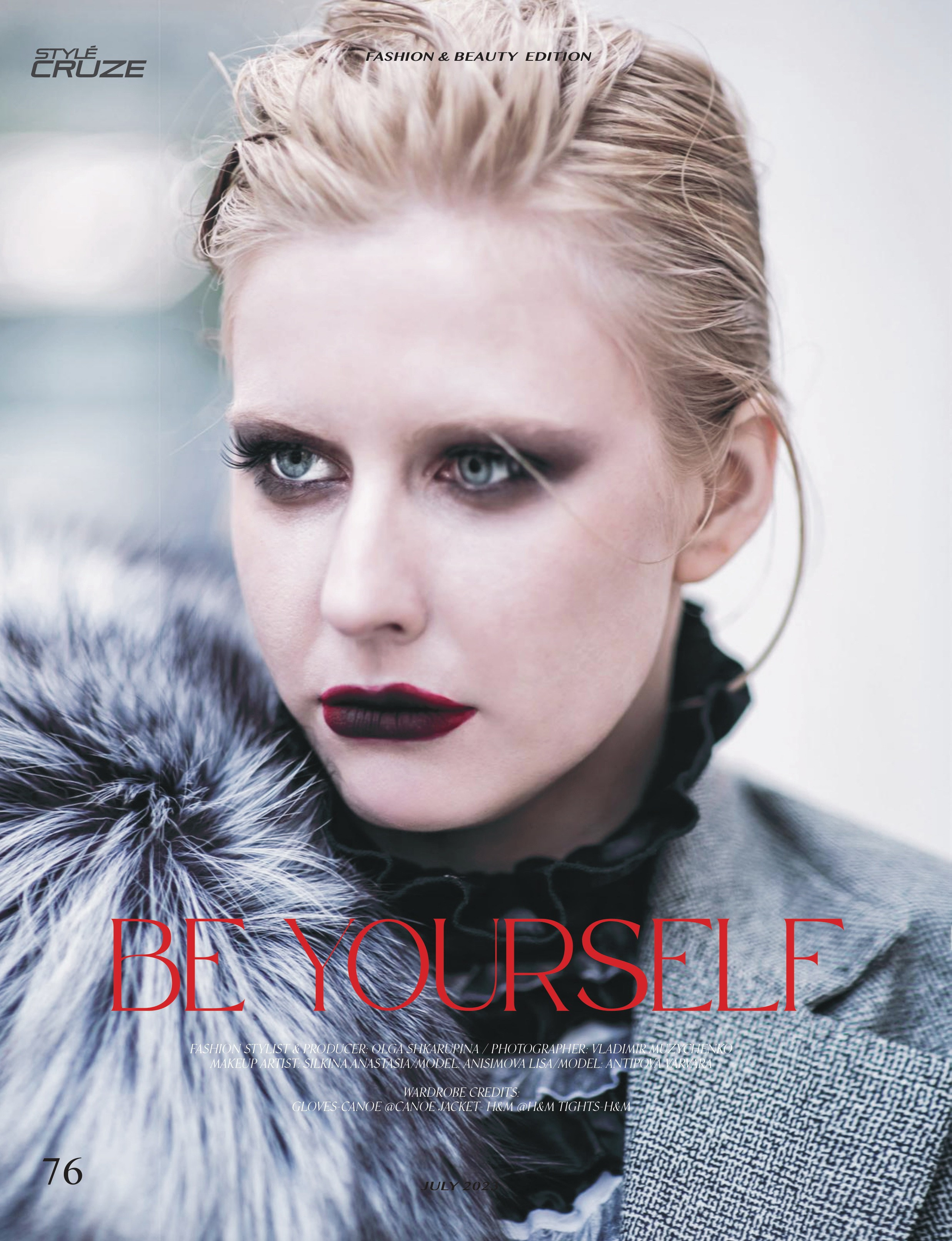 Published in magazine. Fashion -продюсирование lookbook, compeign, magazine
