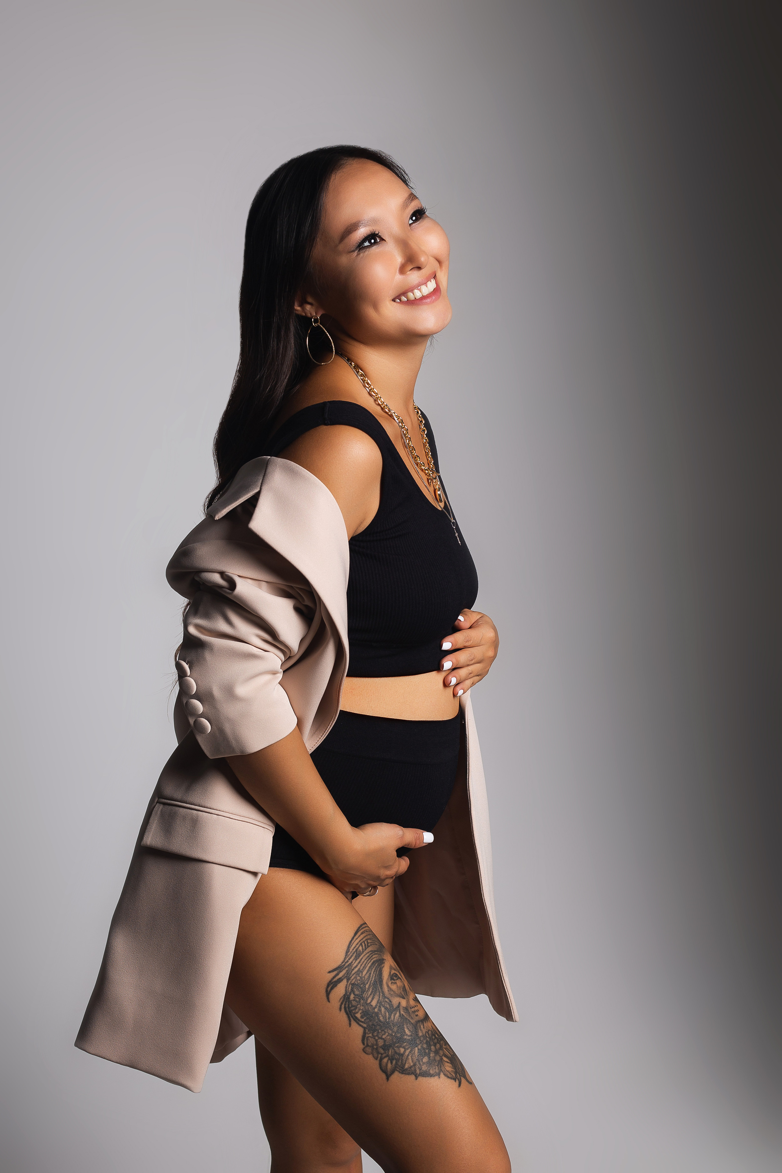 Беременность в студии. Фотограф новорожденных Серпухов, Протвино, Москва I Марина Бурмистрова