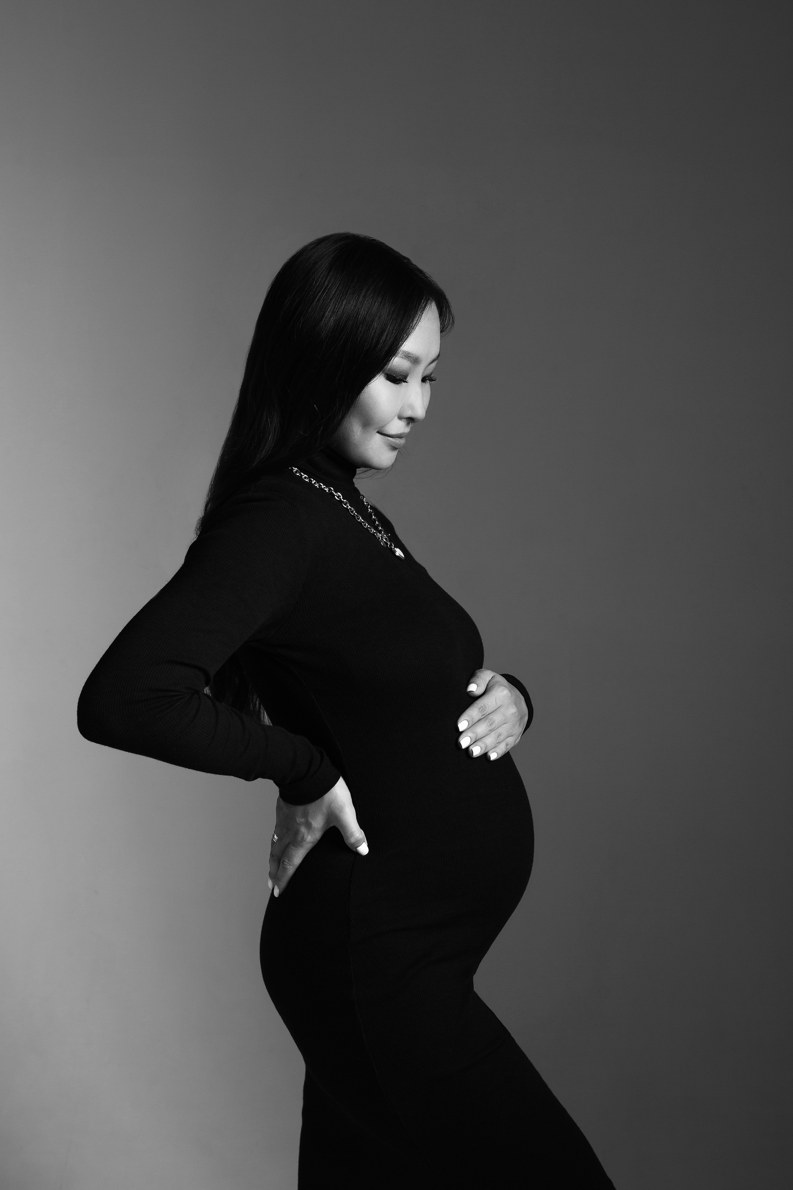 Беременность в студии. Фотограф новорожденных Серпухов, Протвино, Москва I Марина Бурмистрова