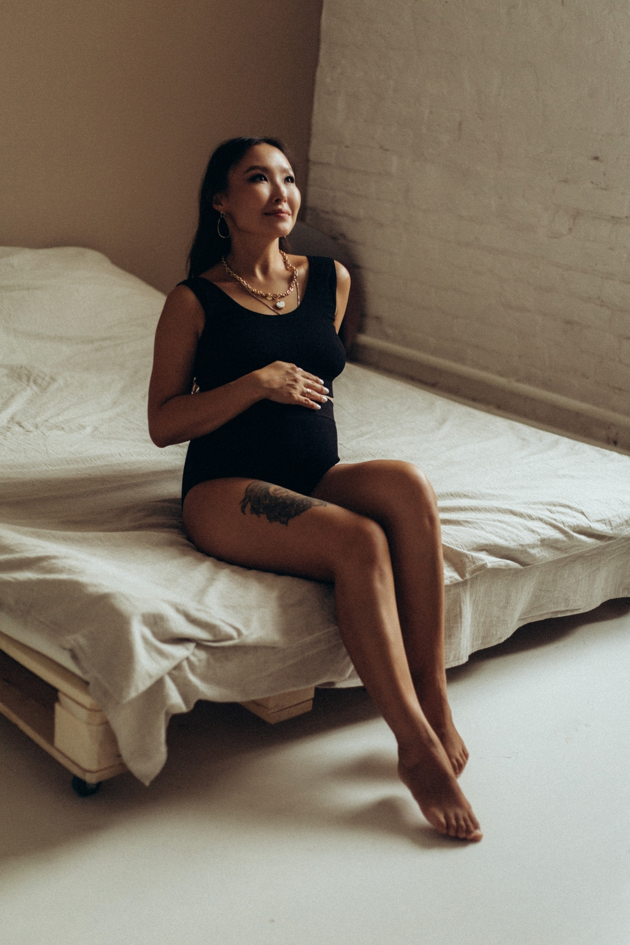 Беременность в студии. Фотограф новорожденных Серпухов, Протвино, Москва I Марина Бурмистрова