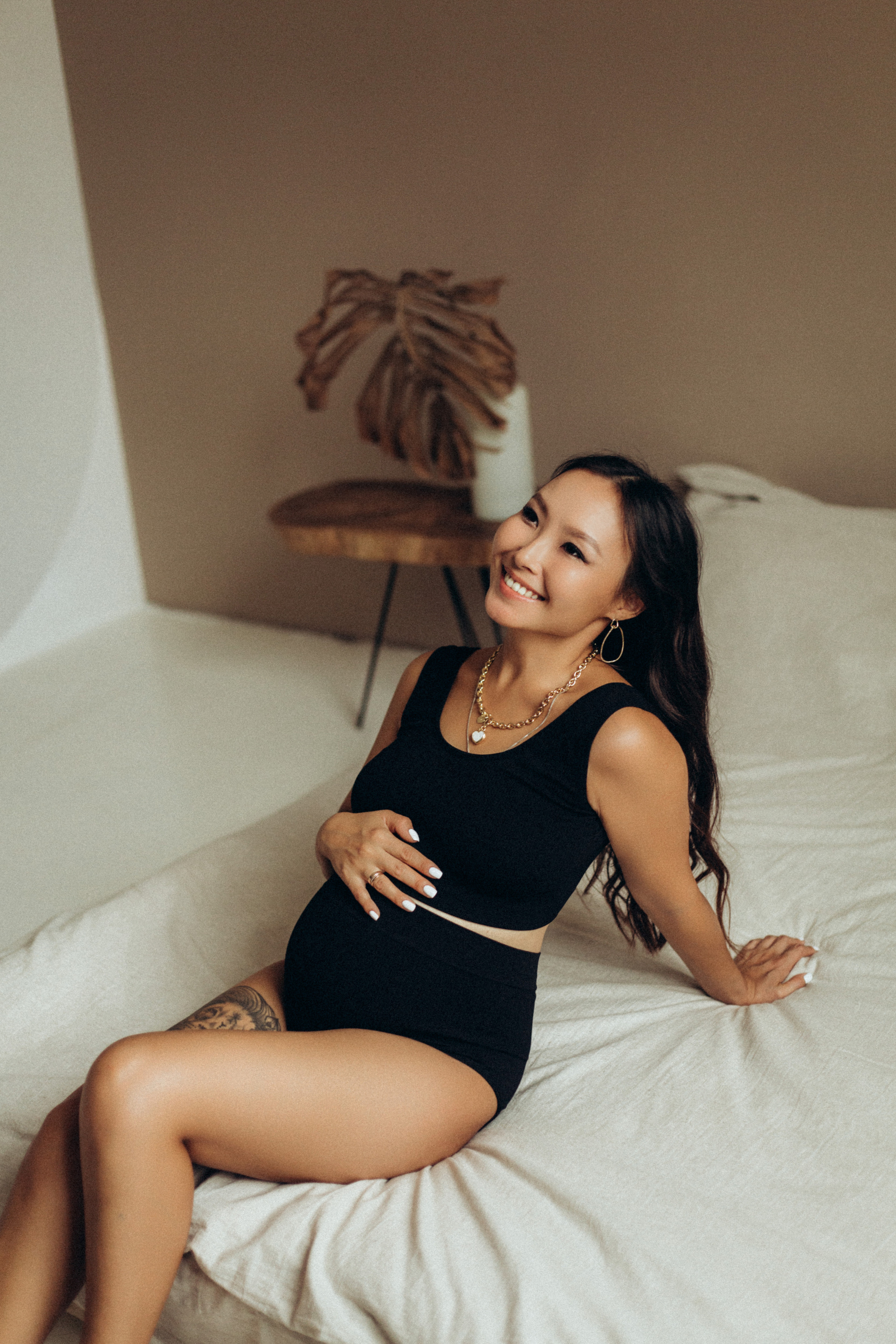 Беременность в студии. Фотограф новорожденных Серпухов, Протвино, Москва I Марина Бурмистрова