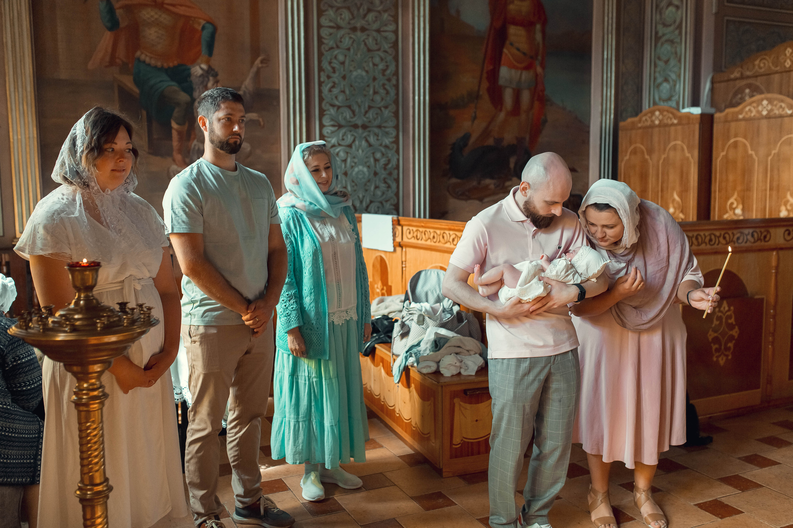 Крещение Серпухов Николы Белого. Фотограф новорожденных Серпухов, Протвино, Москва I Марина Бурмистрова