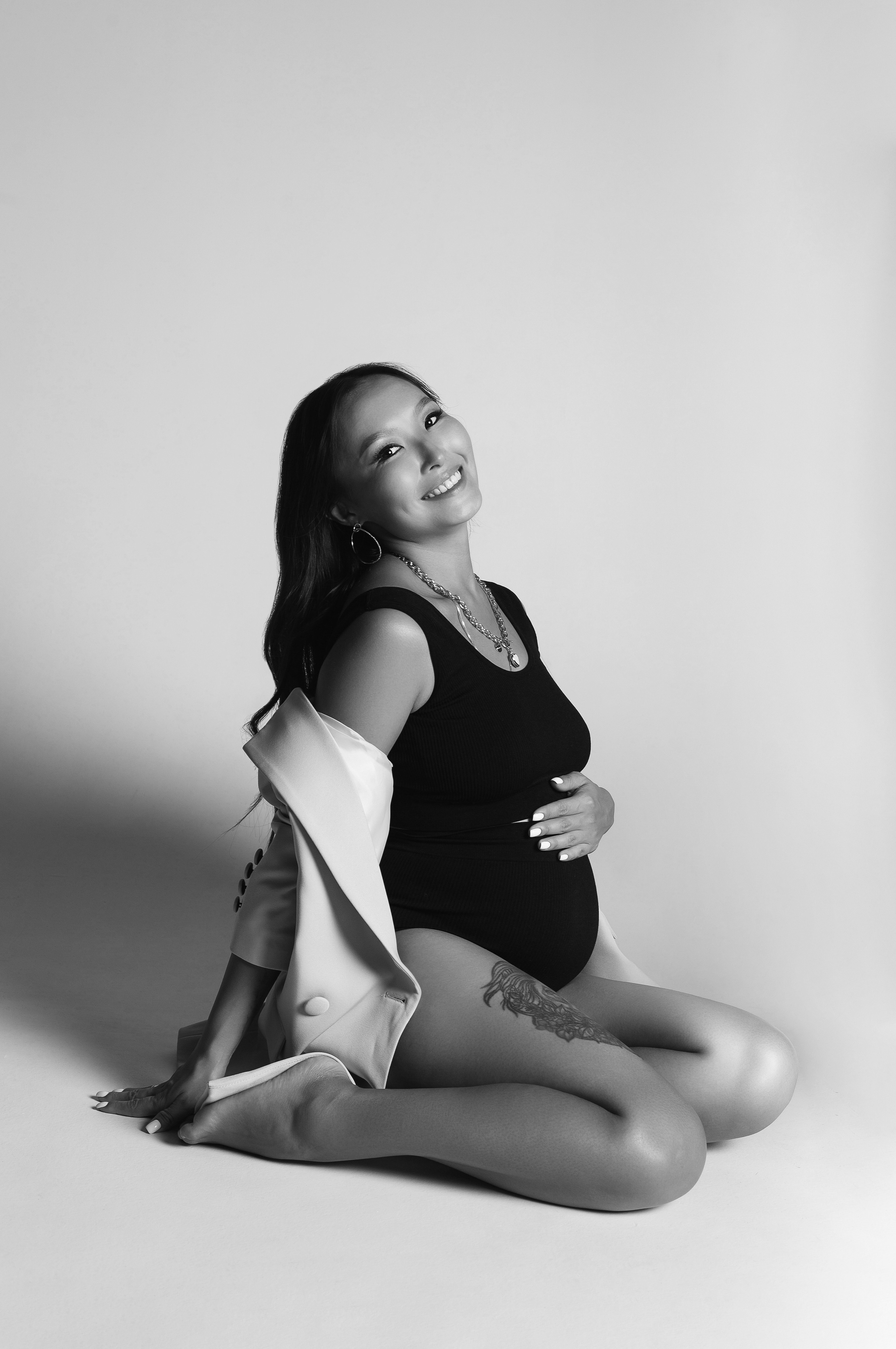 Беременность в студии. Фотограф новорожденных Серпухов, Протвино, Москва I Марина Бурмистрова