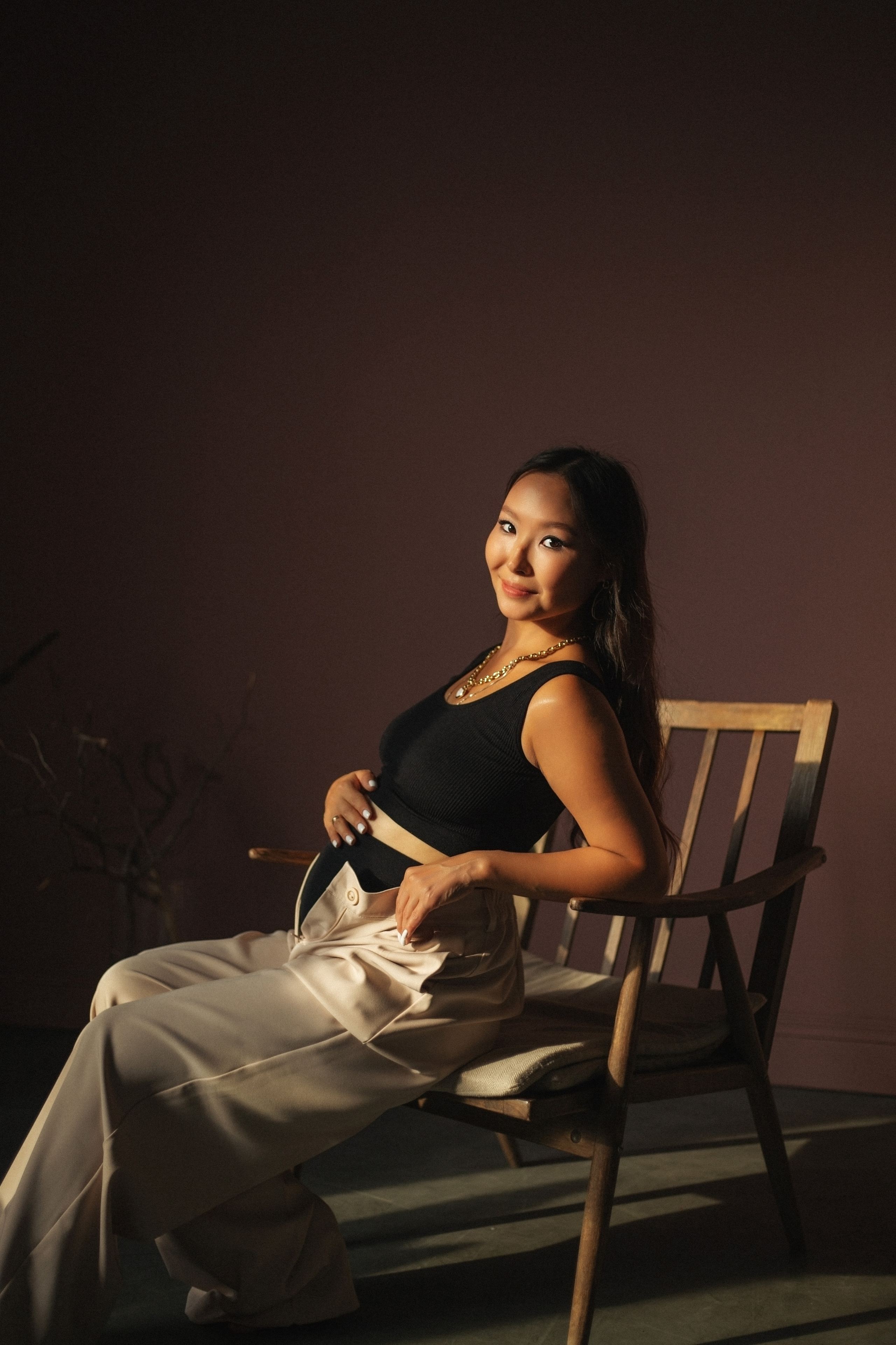 Беременность в студии. Фотограф новорожденных Серпухов, Протвино, Москва I Марина Бурмистрова