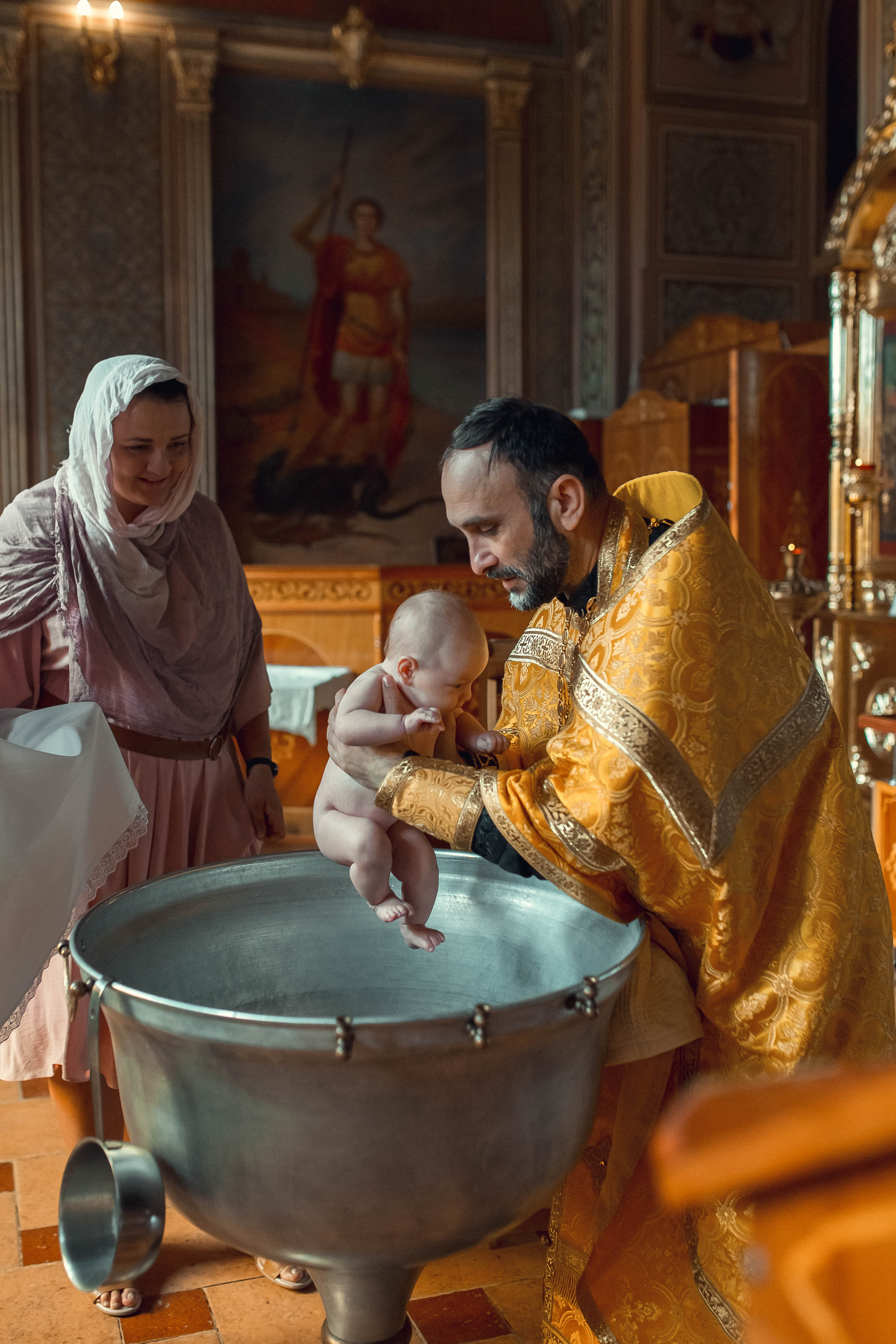 Крещение Серпухов Николы Белого. Фотограф новорожденных Серпухов, Протвино, Москва I Марина Бурмистрова