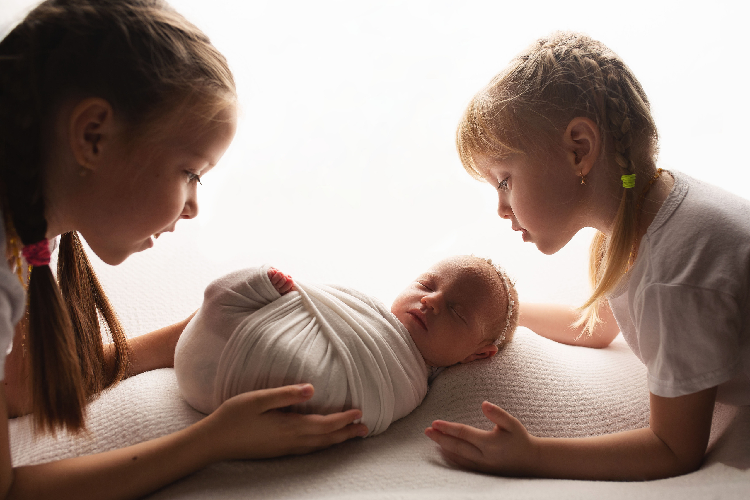 Девочки. Фотограф новорожденных Серпухов, Протвино, Москва I Марина Бурмистрова