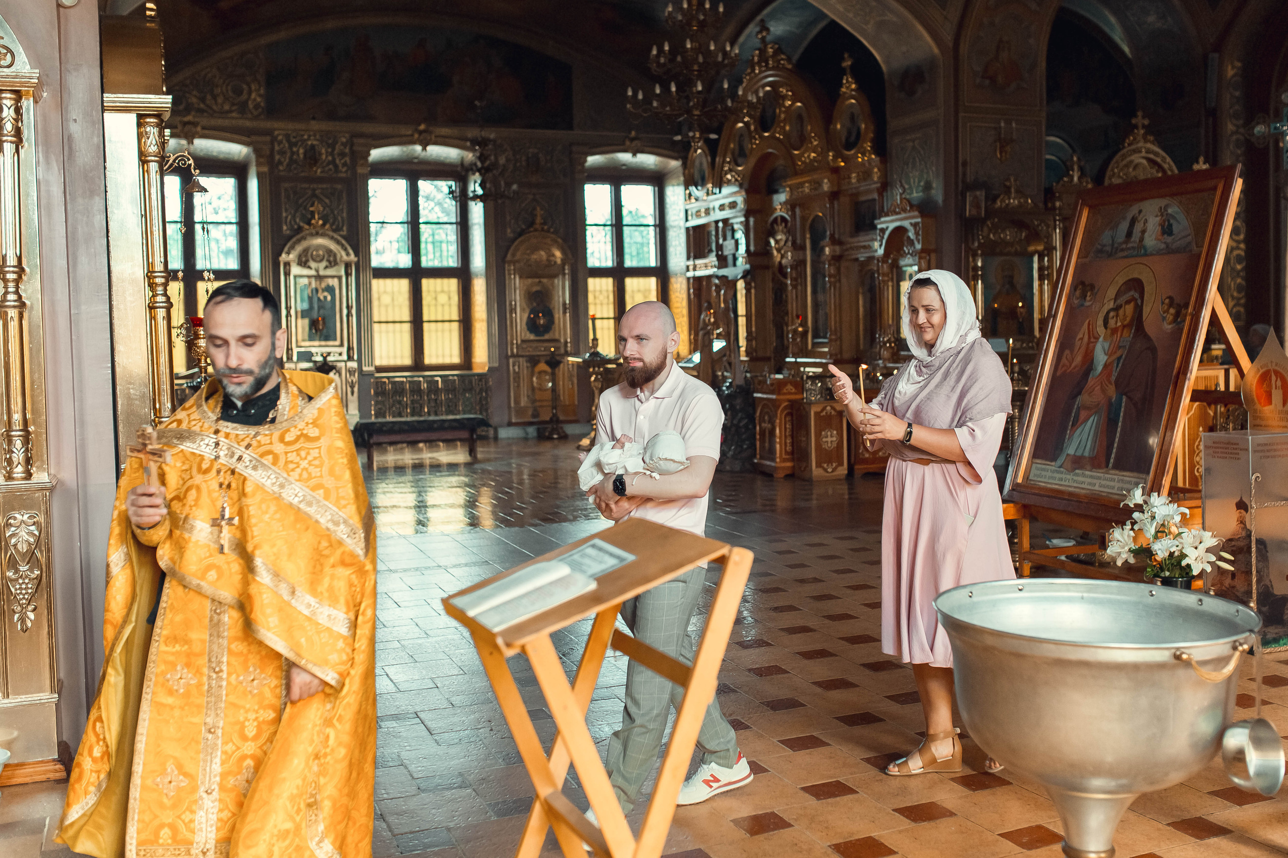 Крещение Серпухов Николы Белого. Фотограф новорожденных Серпухов, Протвино, Москва I Марина Бурмистрова