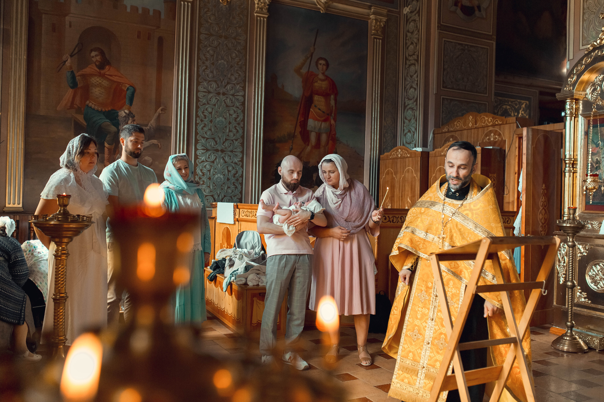 Крещение Серпухов Николы Белого. Фотограф новорожденных Серпухов, Протвино, Москва I Марина Бурмистрова