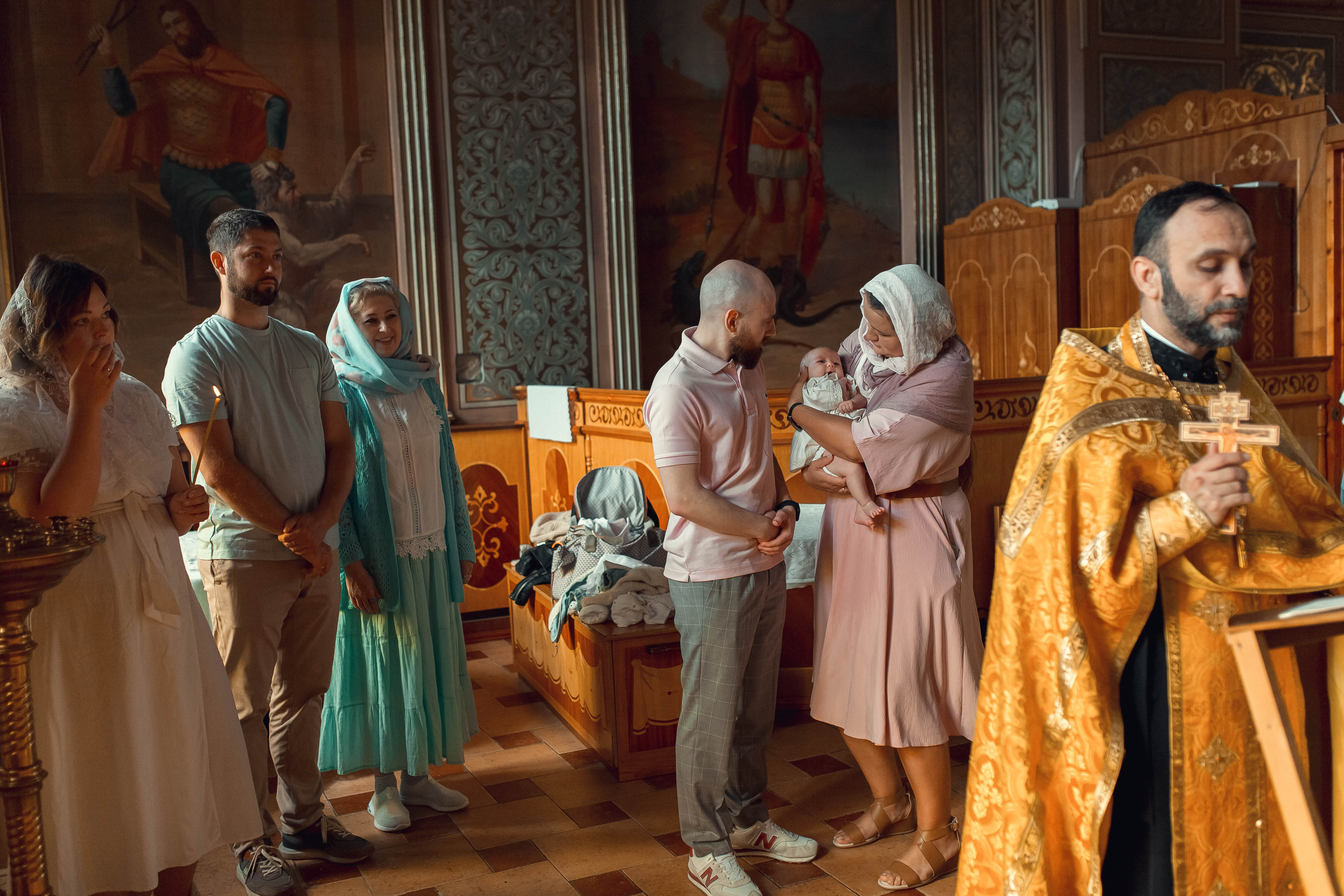 Крещение Серпухов Николы Белого. Фотограф новорожденных Серпухов, Протвино, Москва I Марина Бурмистрова