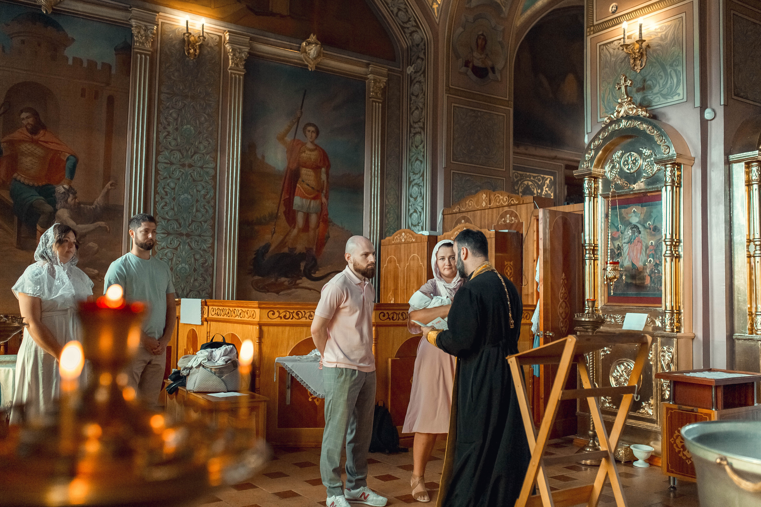 Крещение Серпухов Николы Белого. Фотограф новорожденных Серпухов, Протвино, Москва I Марина Бурмистрова