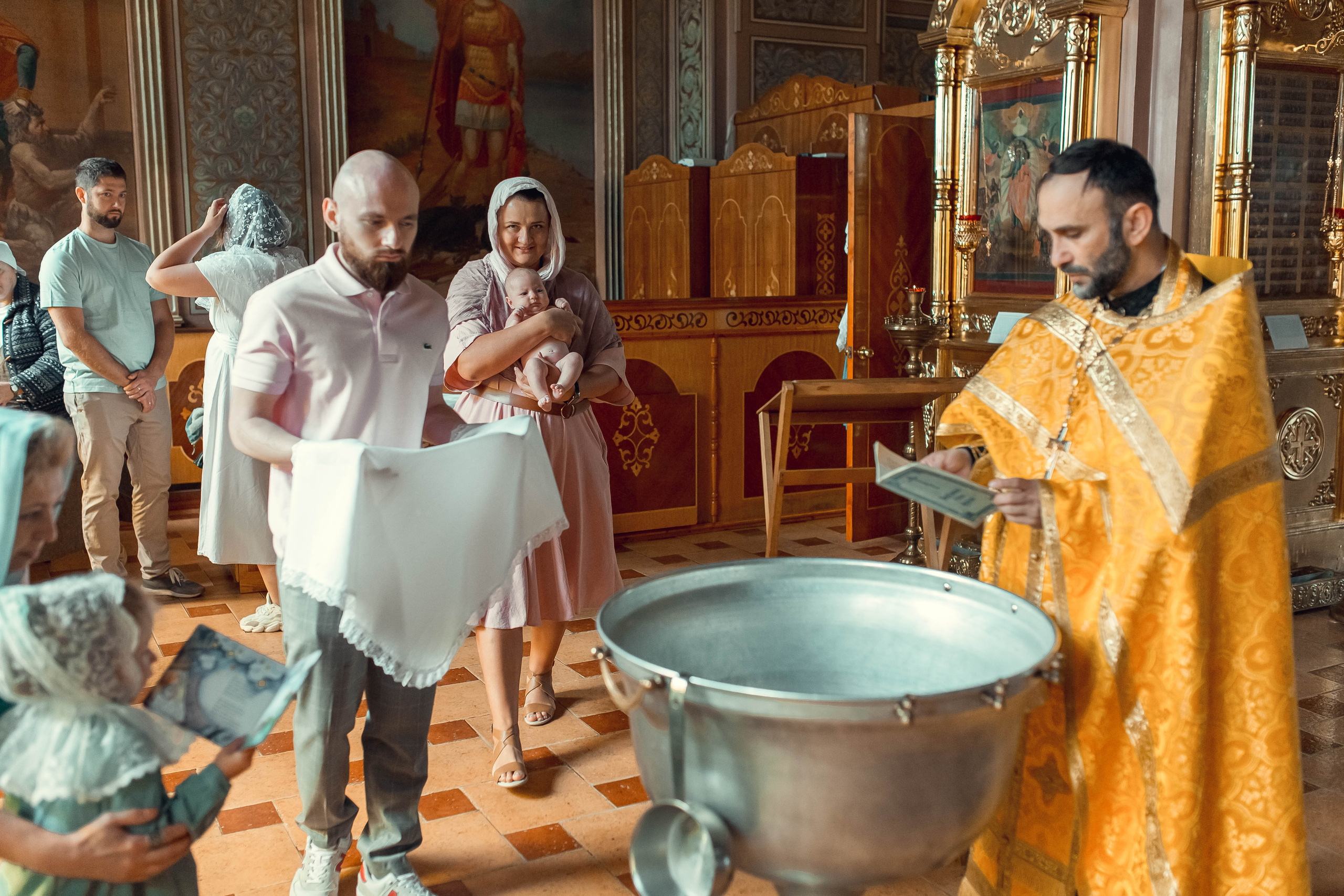 Крещение Серпухов Николы Белого. Фотограф новорожденных Серпухов, Протвино, Москва I Марина Бурмистрова
