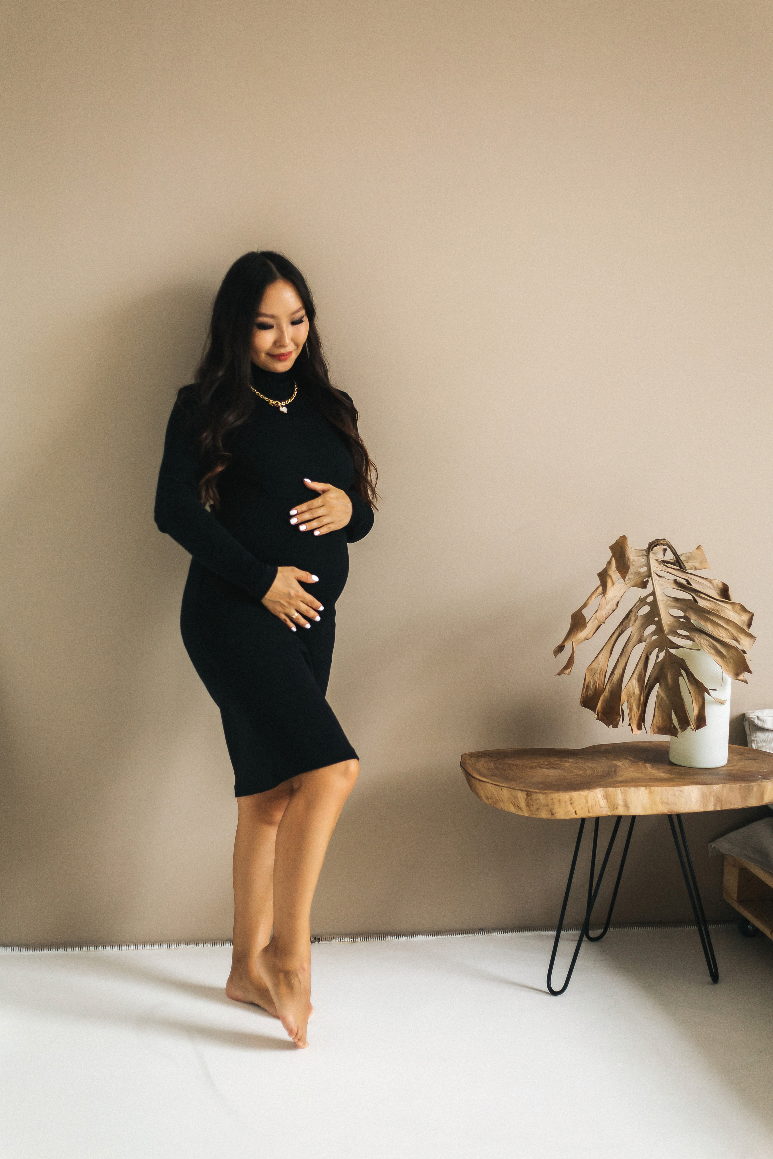 Беременность в студии. Фотограф новорожденных Серпухов, Протвино, Москва I Марина Бурмистрова