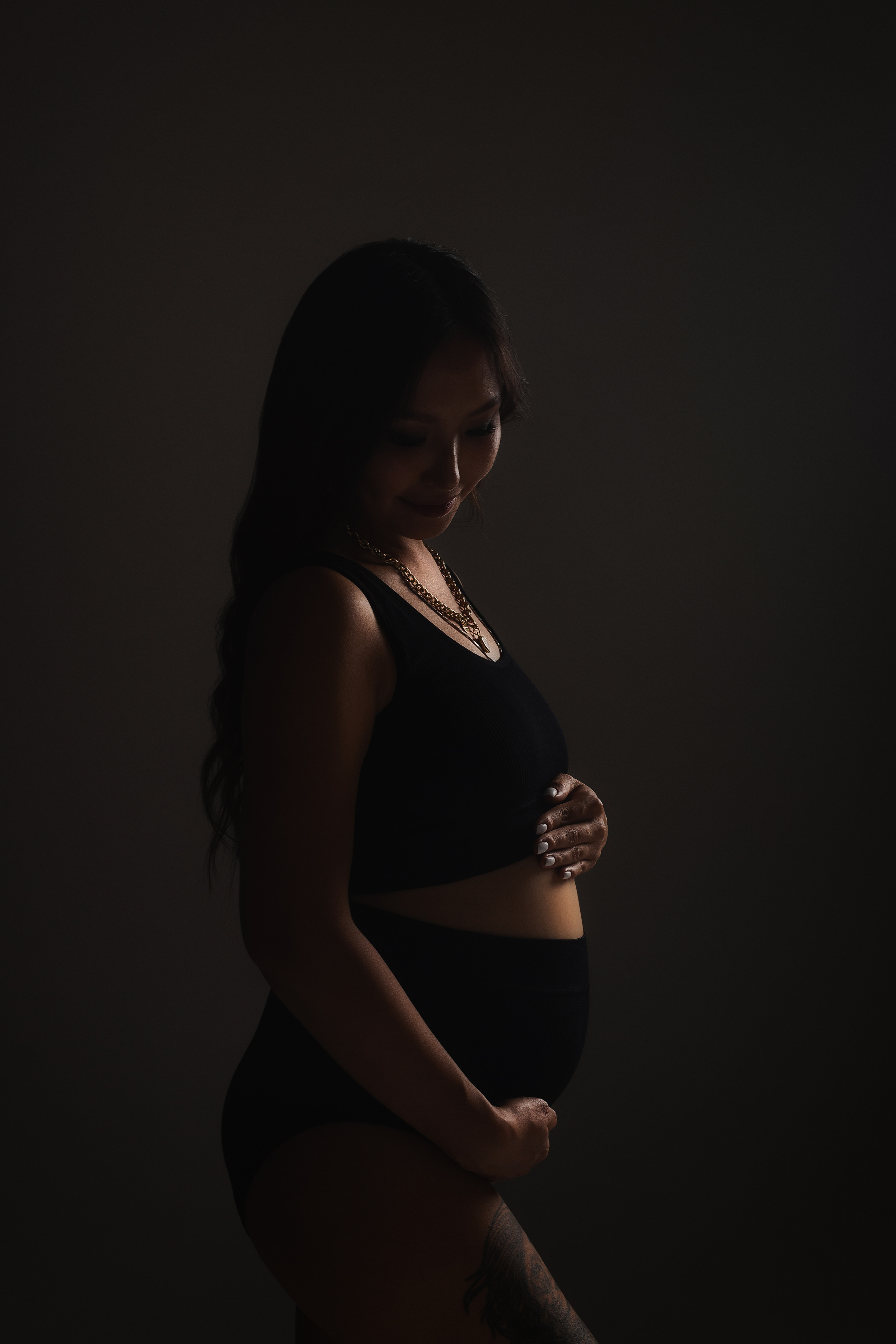 Беременность в студии. Фотограф новорожденных Серпухов, Протвино, Москва I Марина Бурмистрова