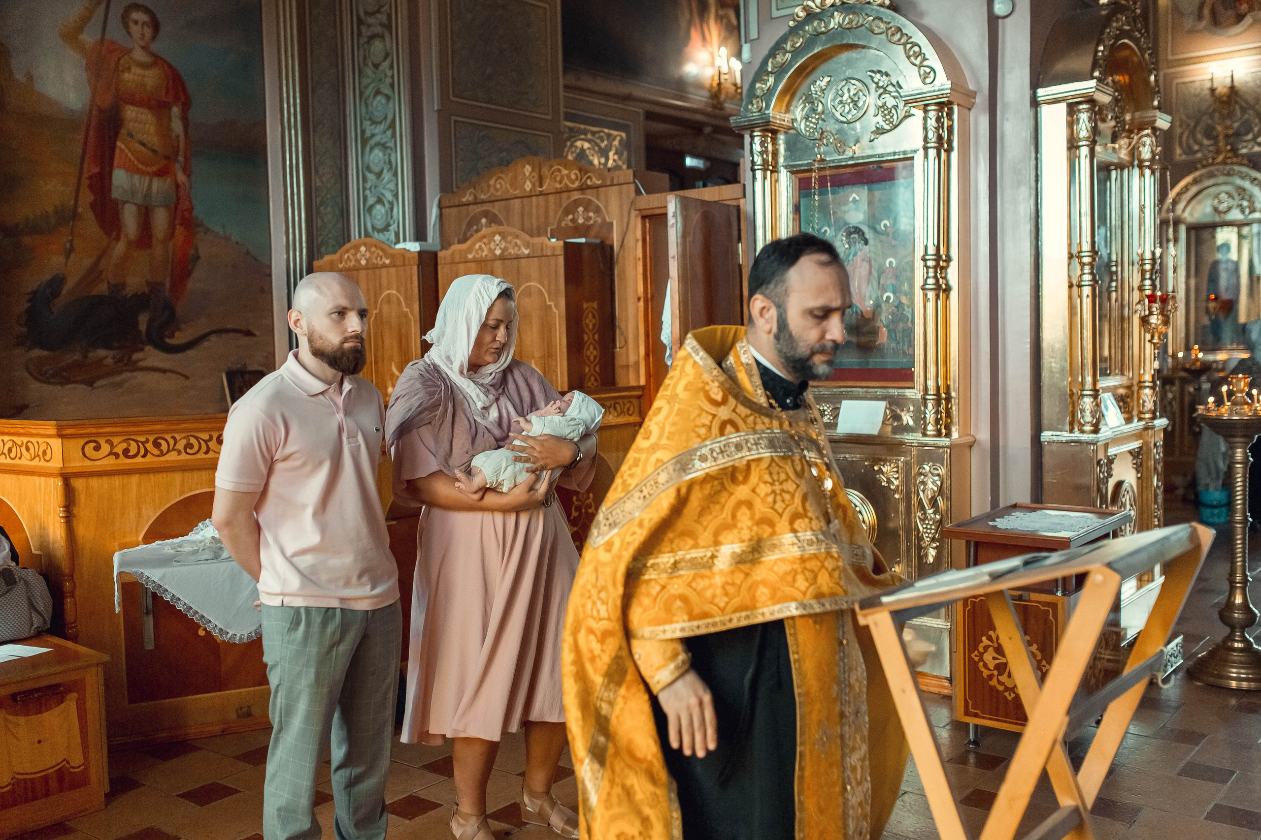 Крещение Серпухов Николы Белого. Фотограф новорожденных Серпухов, Протвино, Москва I Марина Бурмистрова