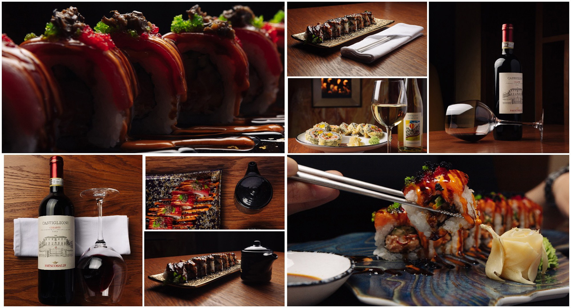 Content for Japanese Sushi Bar, food photography