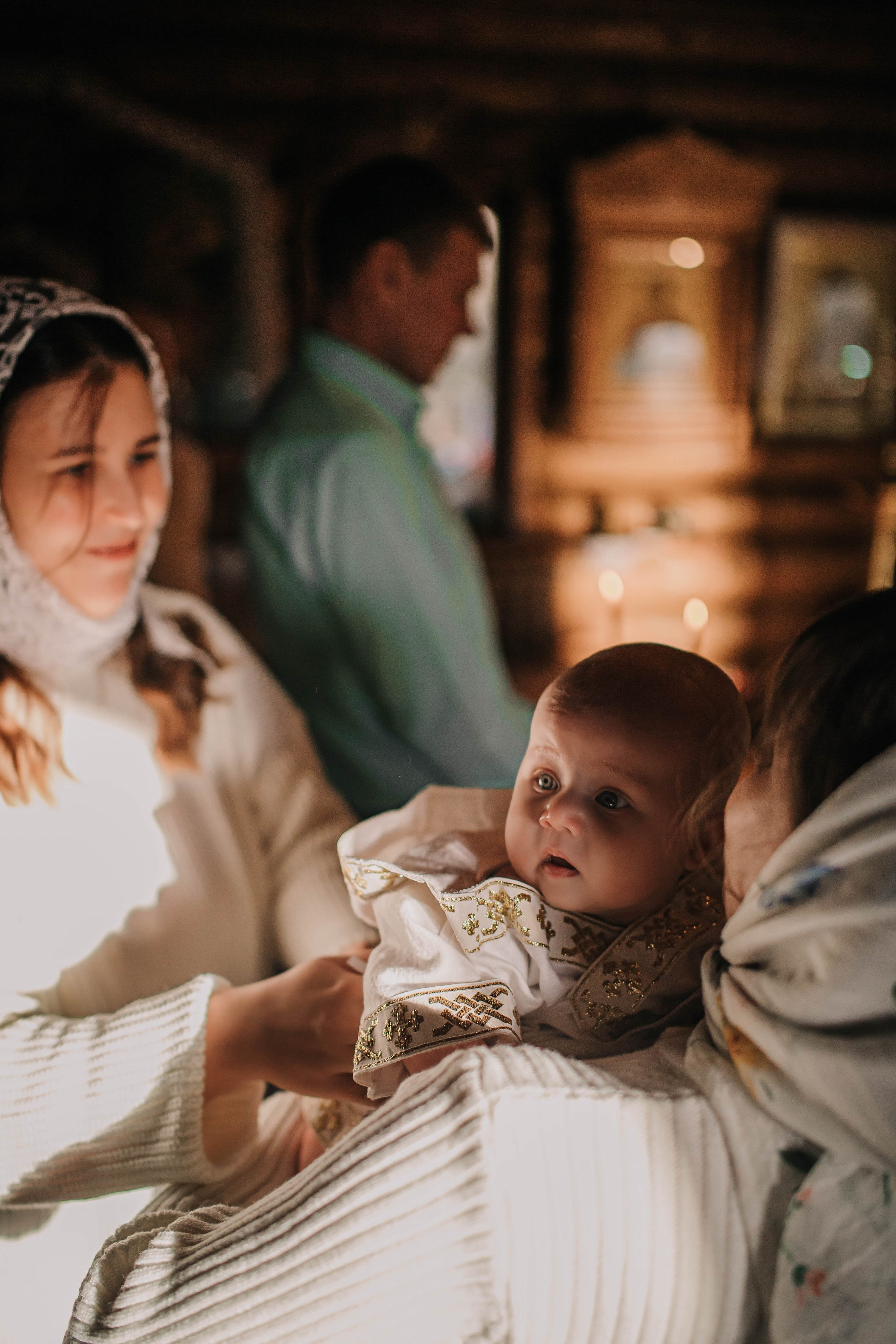 Крещение Дмитрия. Фотограф Дарья Маташкова
