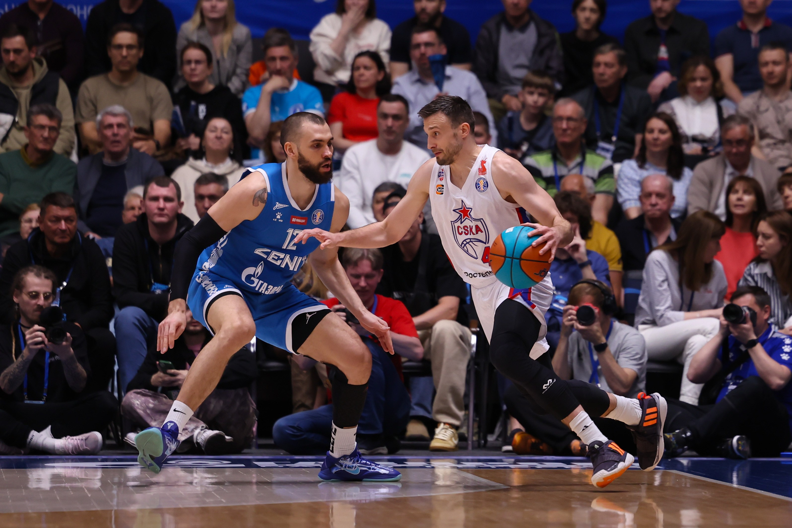 БК «Зенит» — ПБК «ЦСКА» финал ЕЛ ВТБ 5 игра 06.06.2025. Спортивный и репортажный фотограф Антон Тереханов