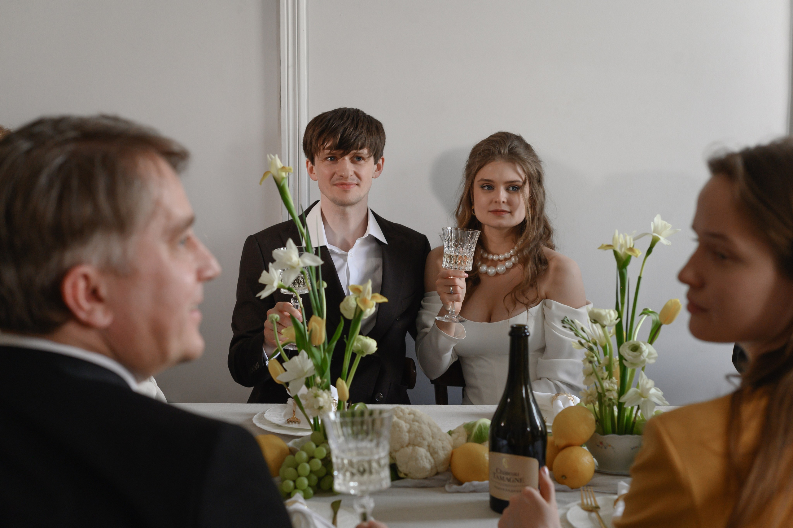 Питерский свадебный ужин и крыши…). Свадебный фотограф Тюмень Анастасия Битная