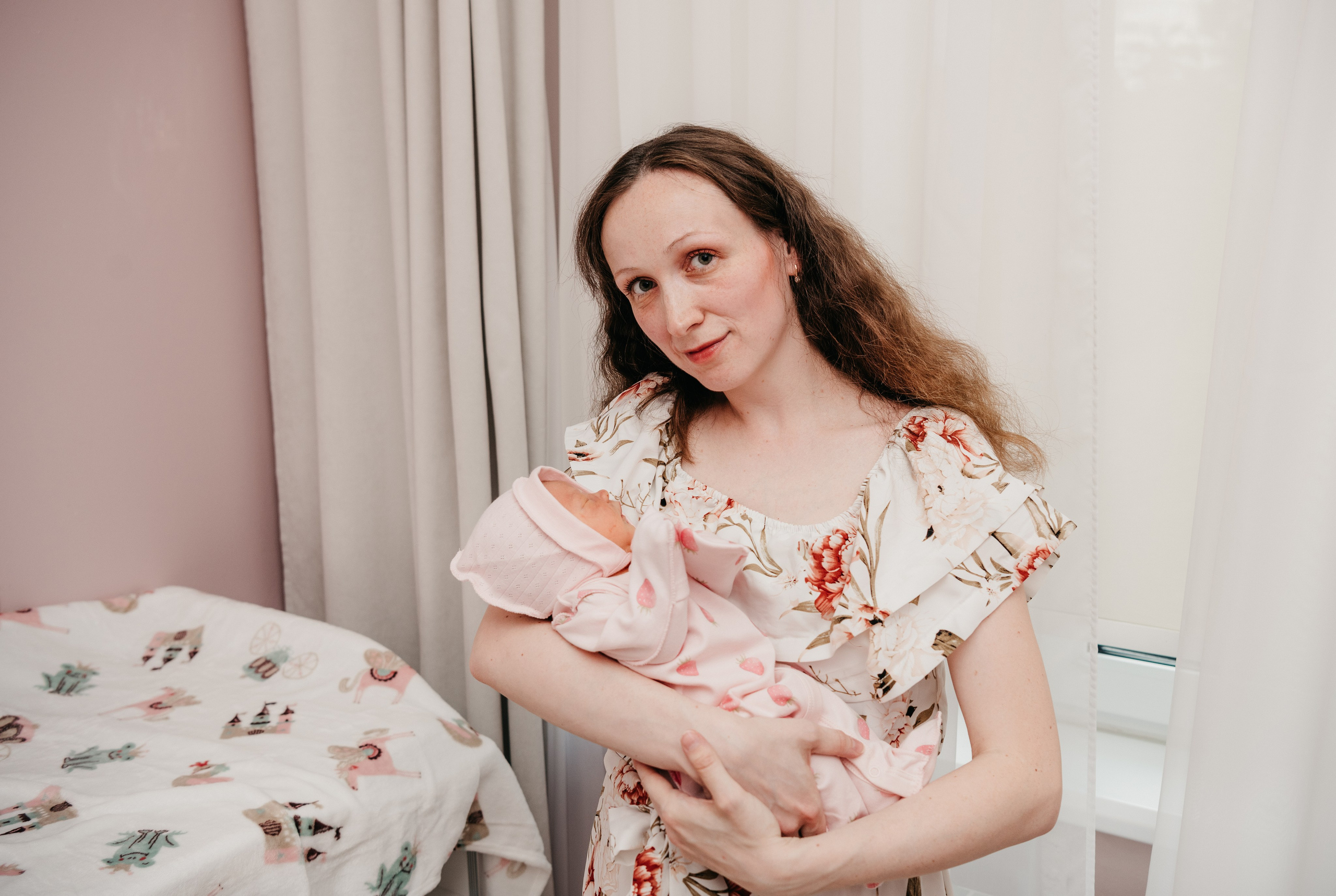 Выписка Виктории. Фотограф на выписку из роддома в Москве и МО