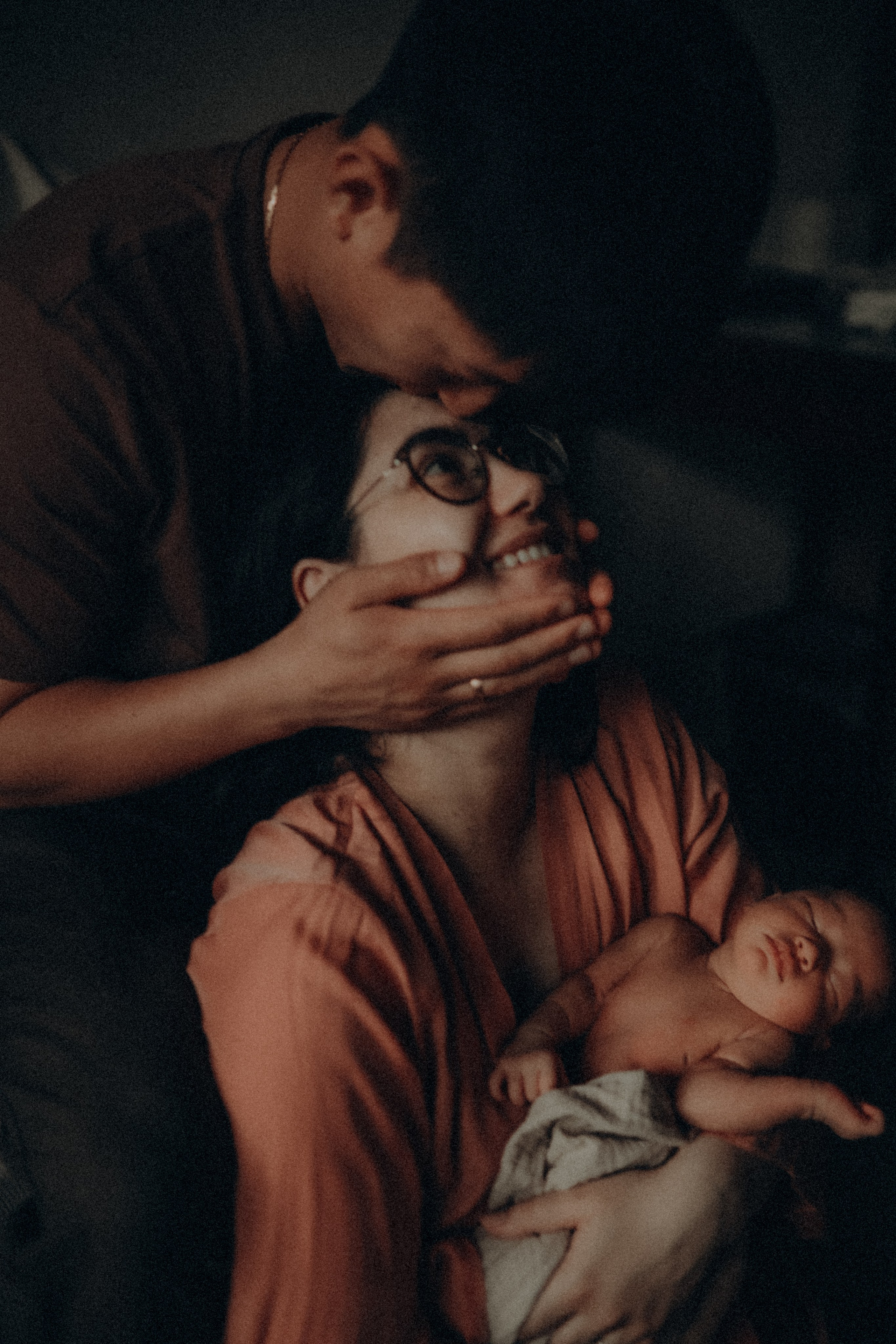 Первая фотосессия новорождённой Ники. Семейный фотограф в Москве и Люберцах Юлия Гуськова