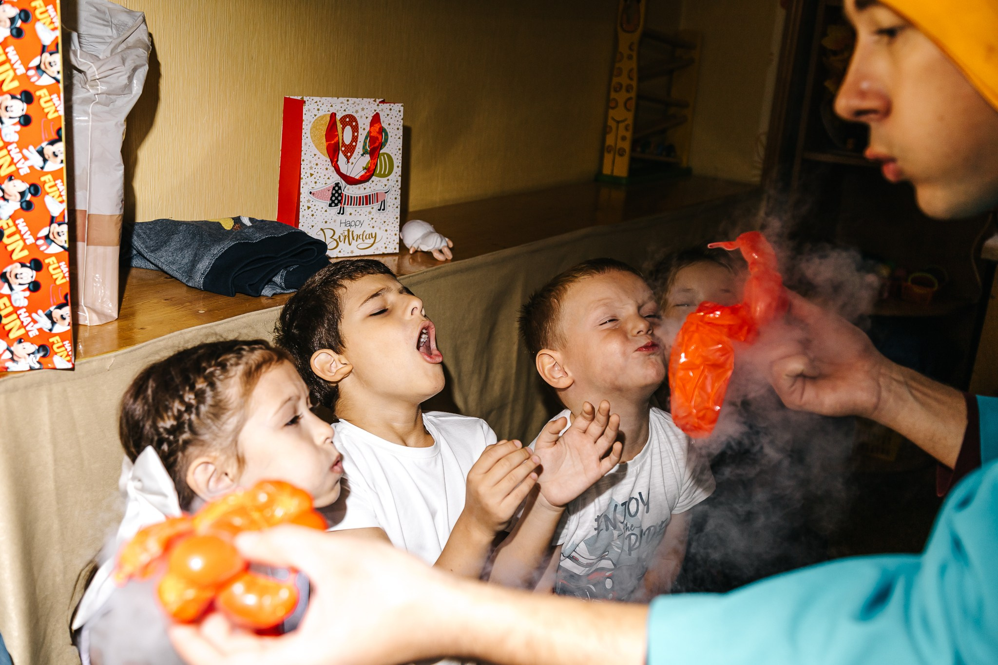 Маленький весельчак. Репортажный и семейный фотограф в Москве