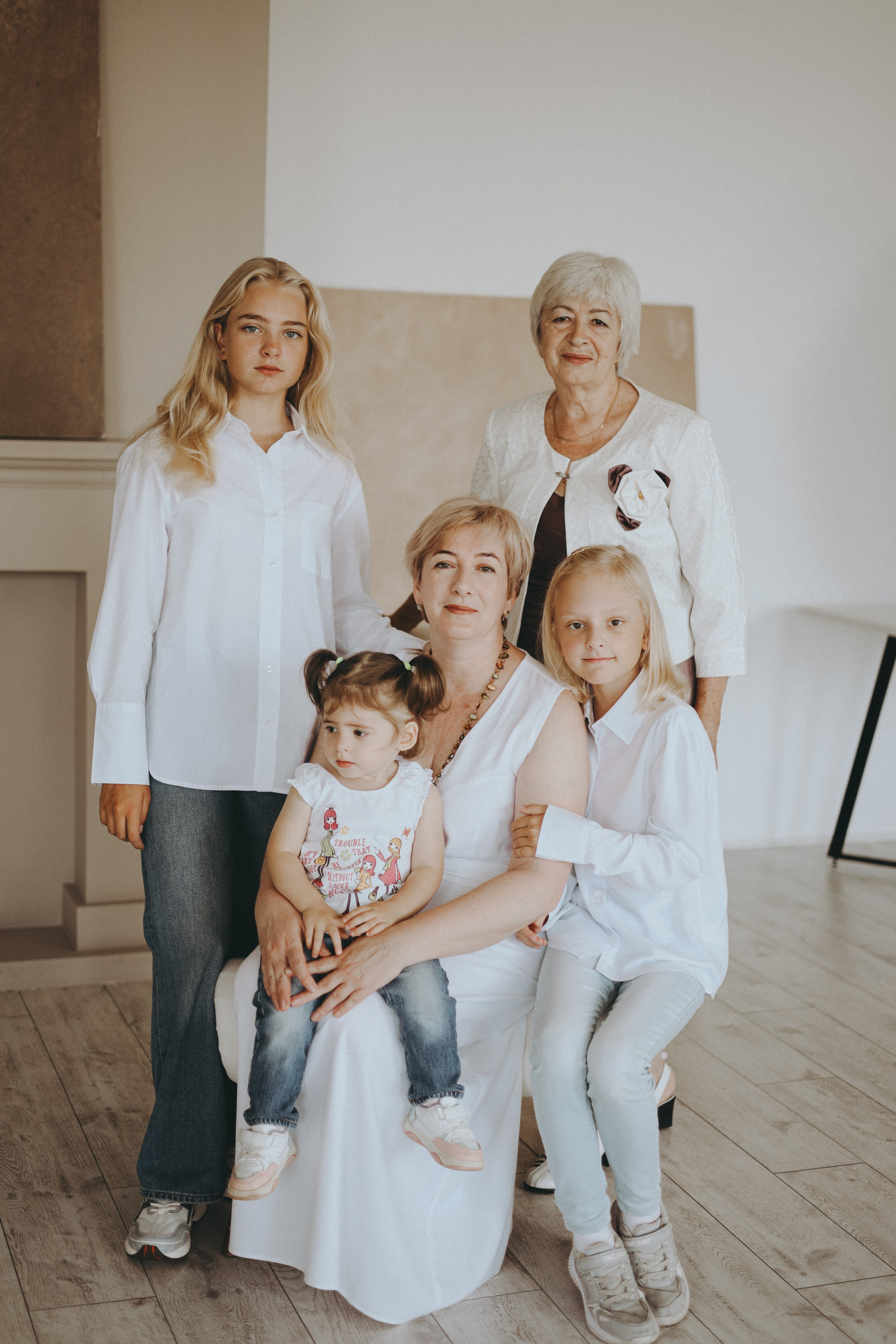 Татьяна и её дружная семья. Фотограф Мария Лаенко